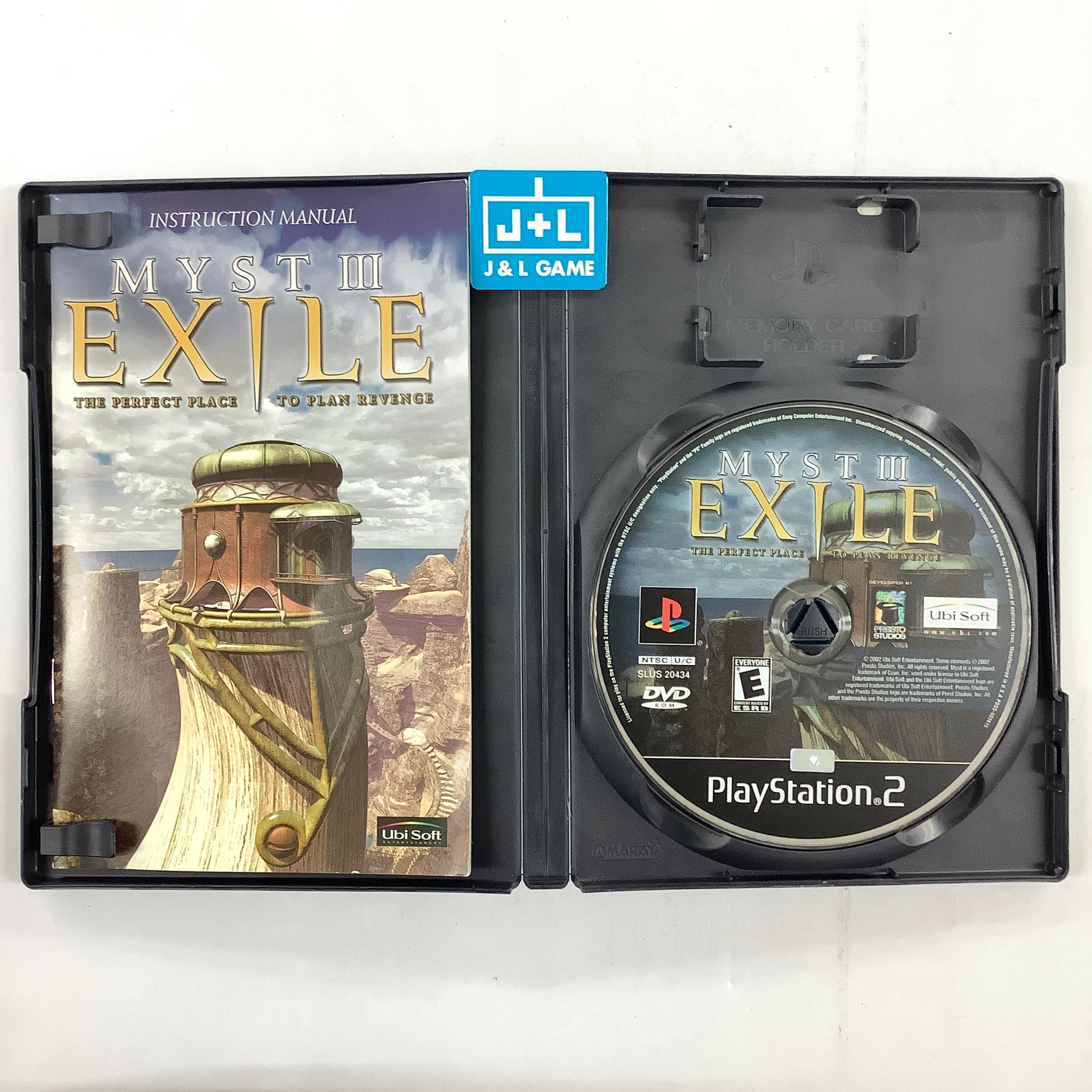 Myst III: Exile - (PS2) PlayStation 2 [Pre-Owned] Video Games Ubisoft   