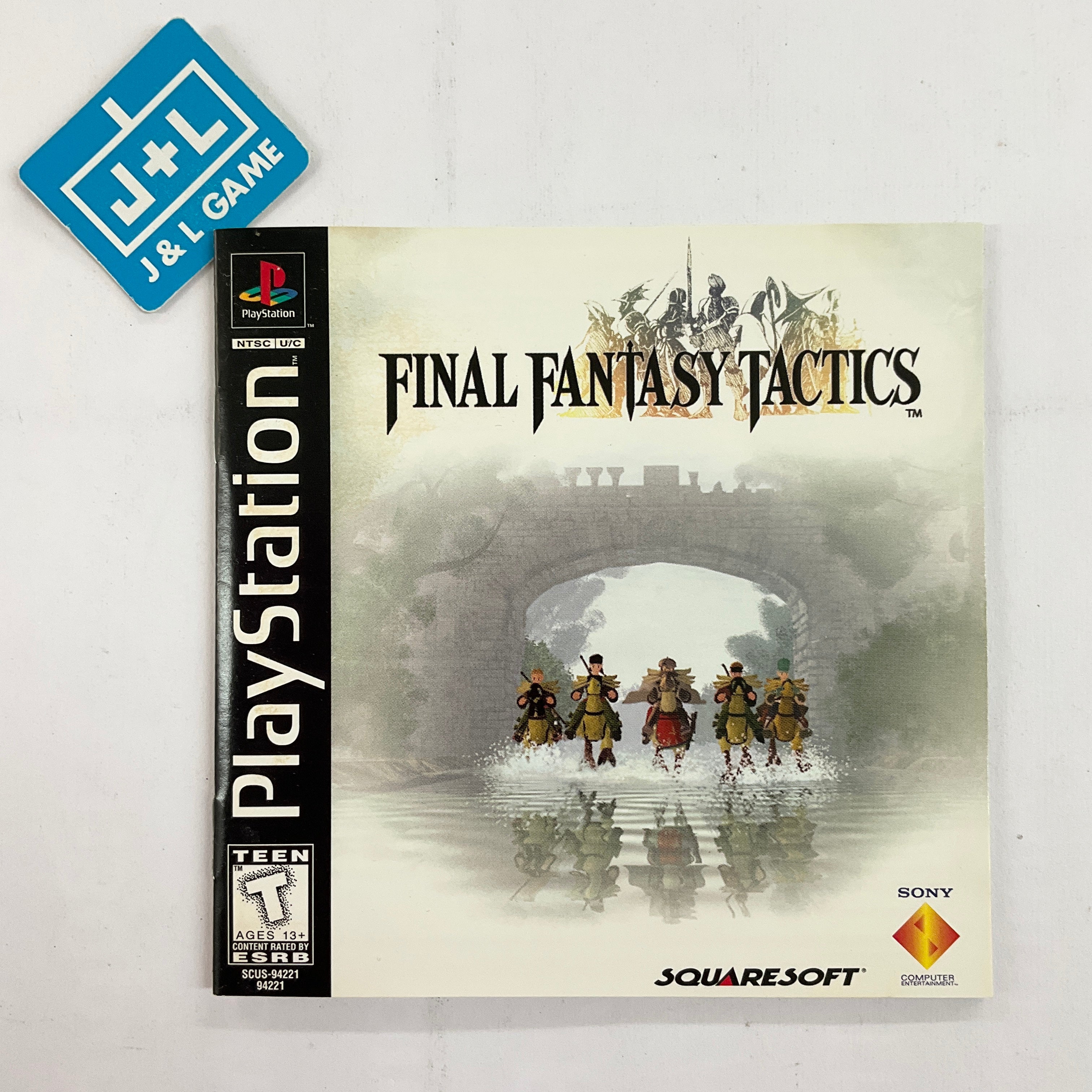 Final Fantasy Tactics - (PS1) PlayStation 1 [Pre-Owned] Video Games SquareSoft   