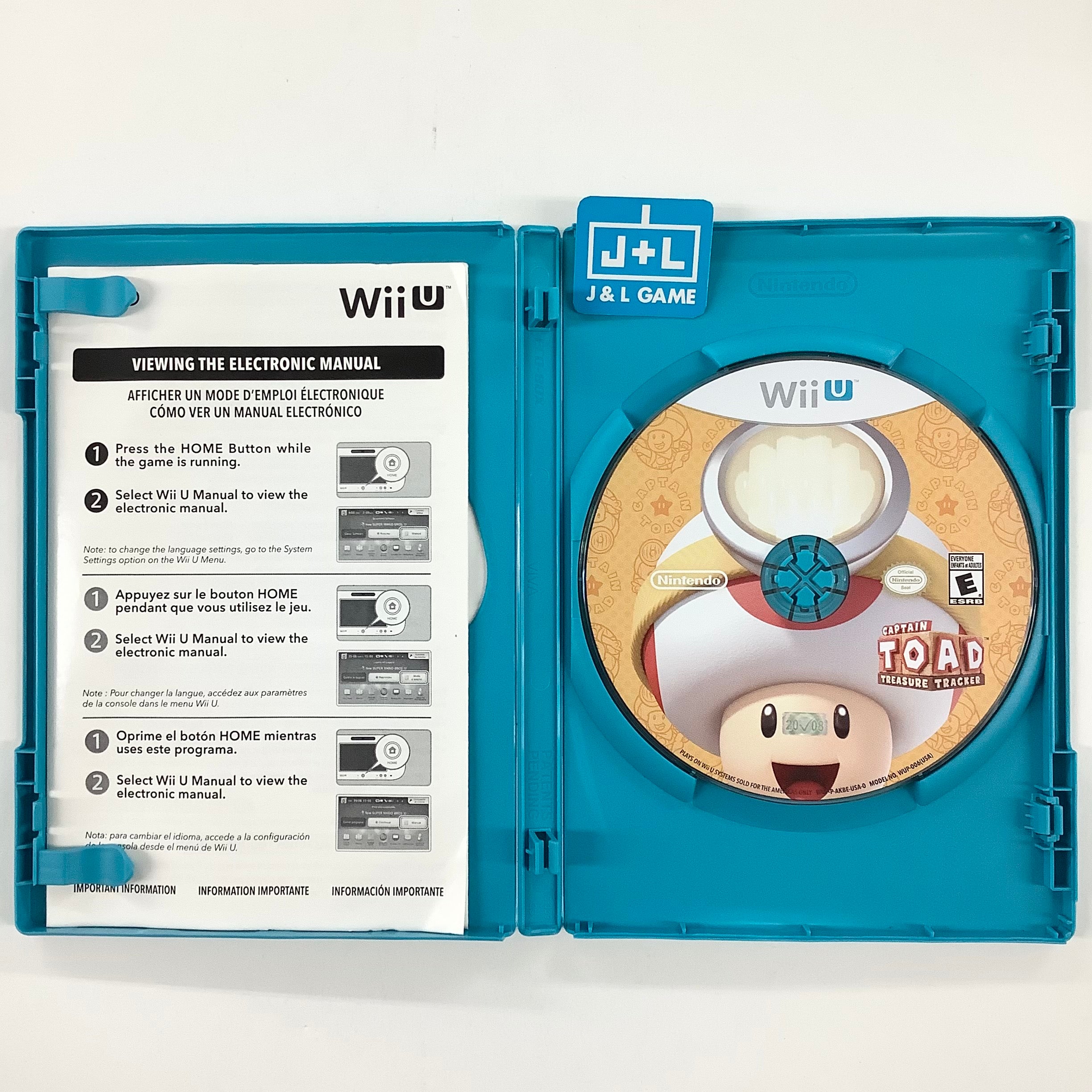 Captain Toad: Treasure Tracker - Nintendo Wii U [Pre-Owned] Video Games Nintendo   