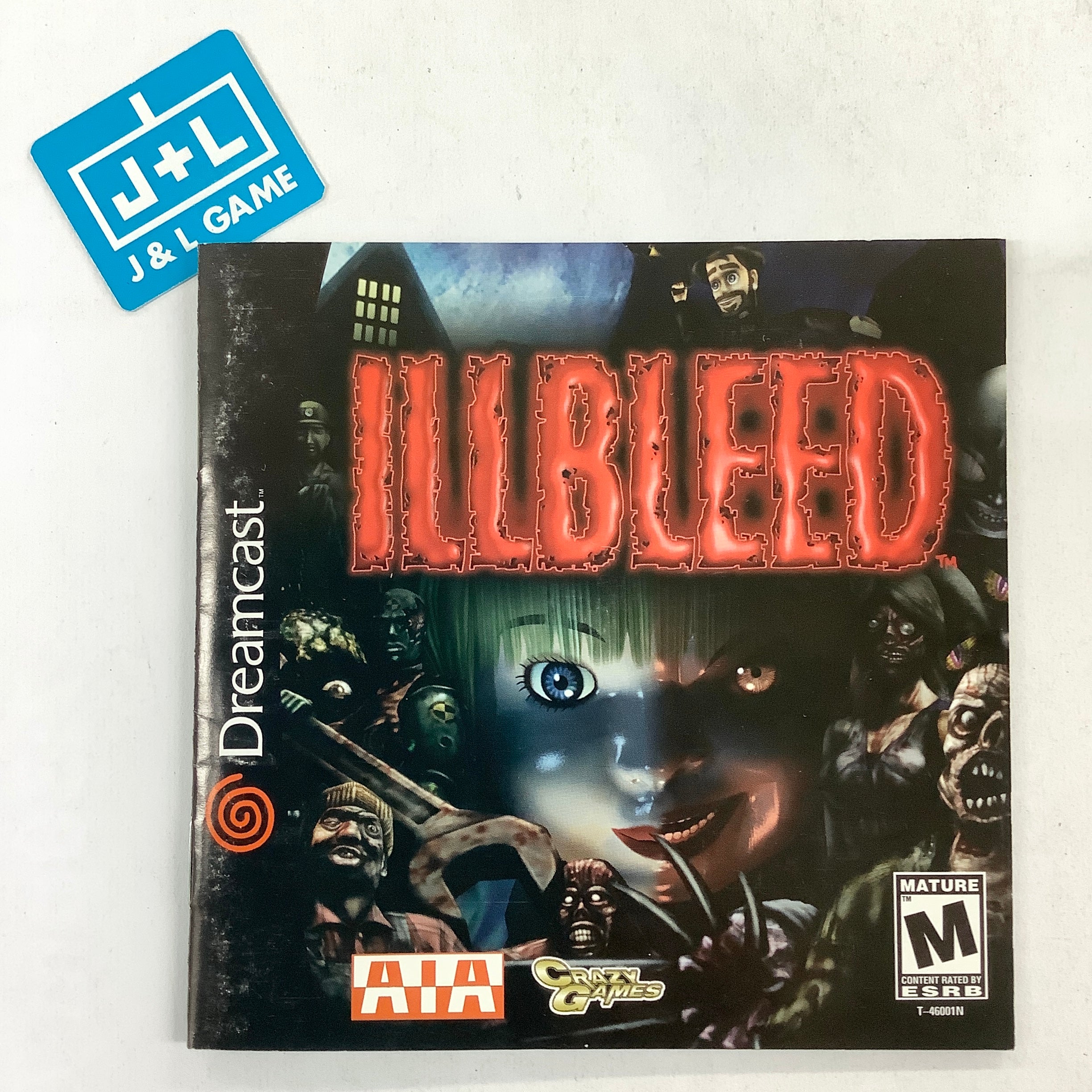 Illbleed - (DC) SEGA Dreamcast [Pre-Owned] Video Games AIA   