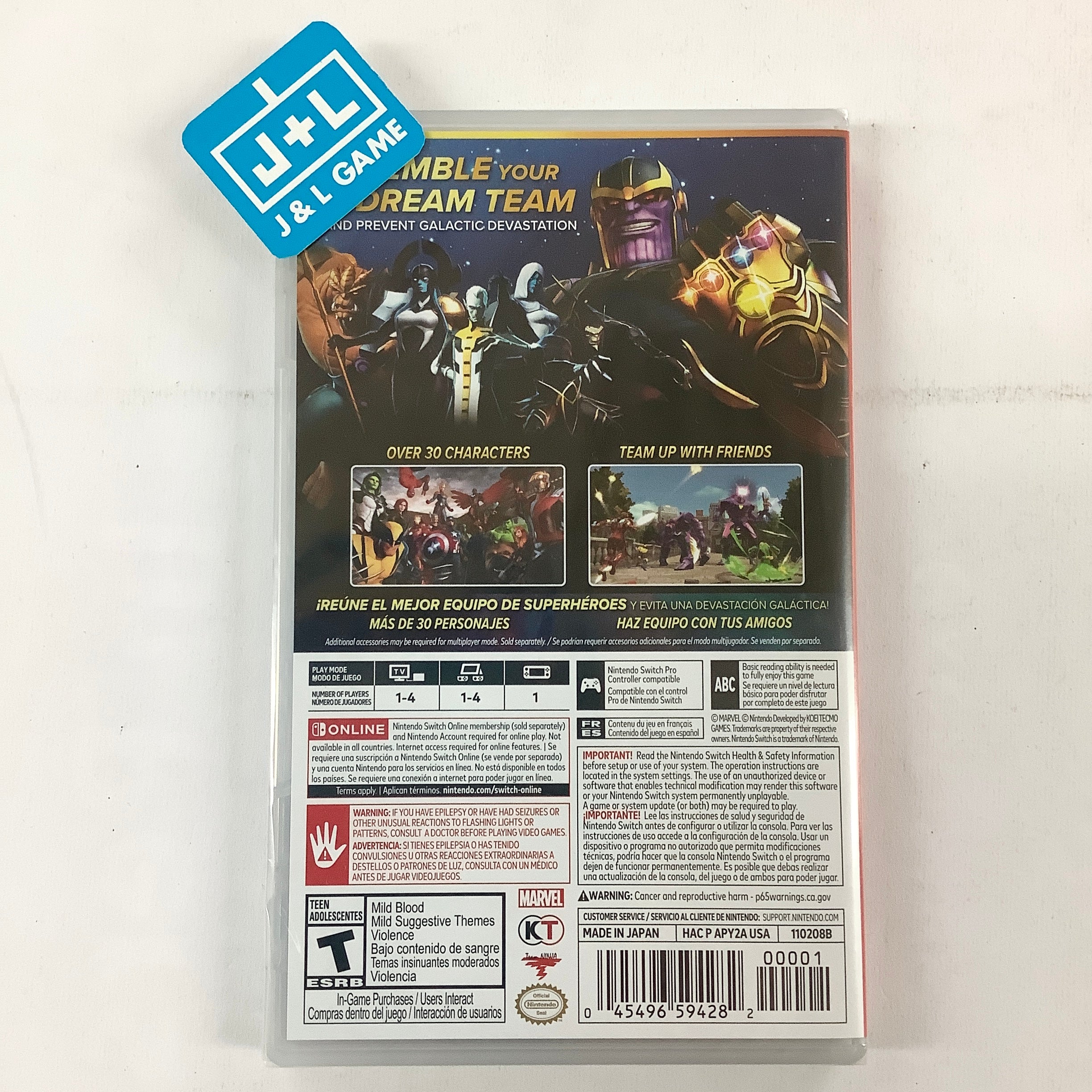 Marvel Ultimate Alliance 3: The Black Order - (NSW) Nintendo Switch Video Games Nintendo   