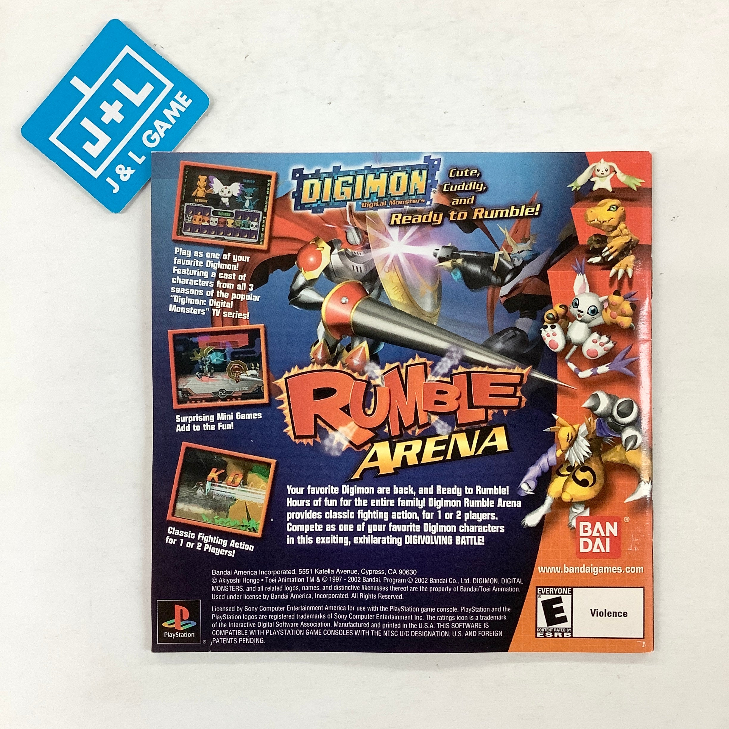 Digimon World 3 - (PS1) PlayStation 1 [Pre-Owned] Video Games Bandai   
