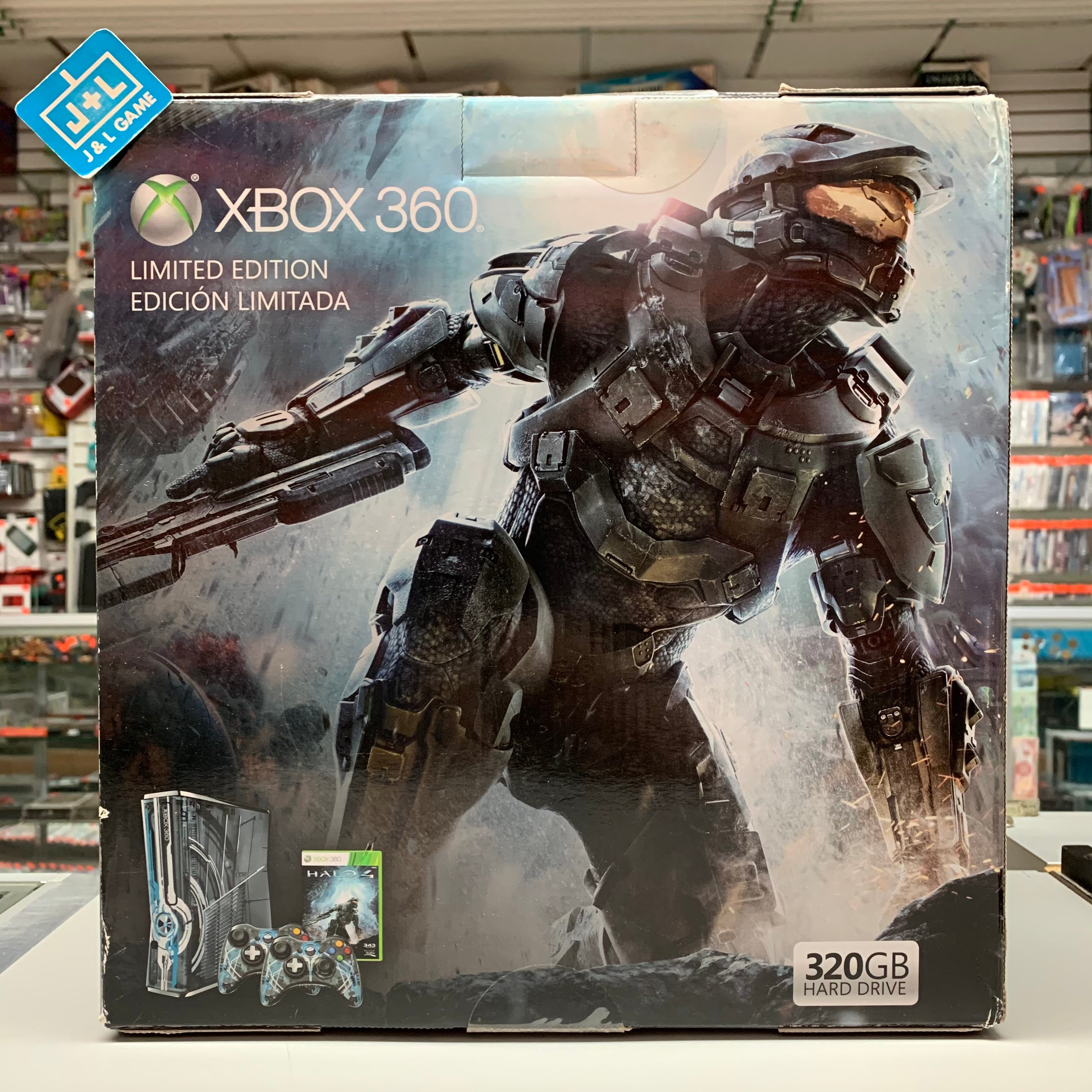 Microsoft Xbox 360 (Limited Edition Halo 4 Bundle) - Xbox 360 Consoles Microsoft   