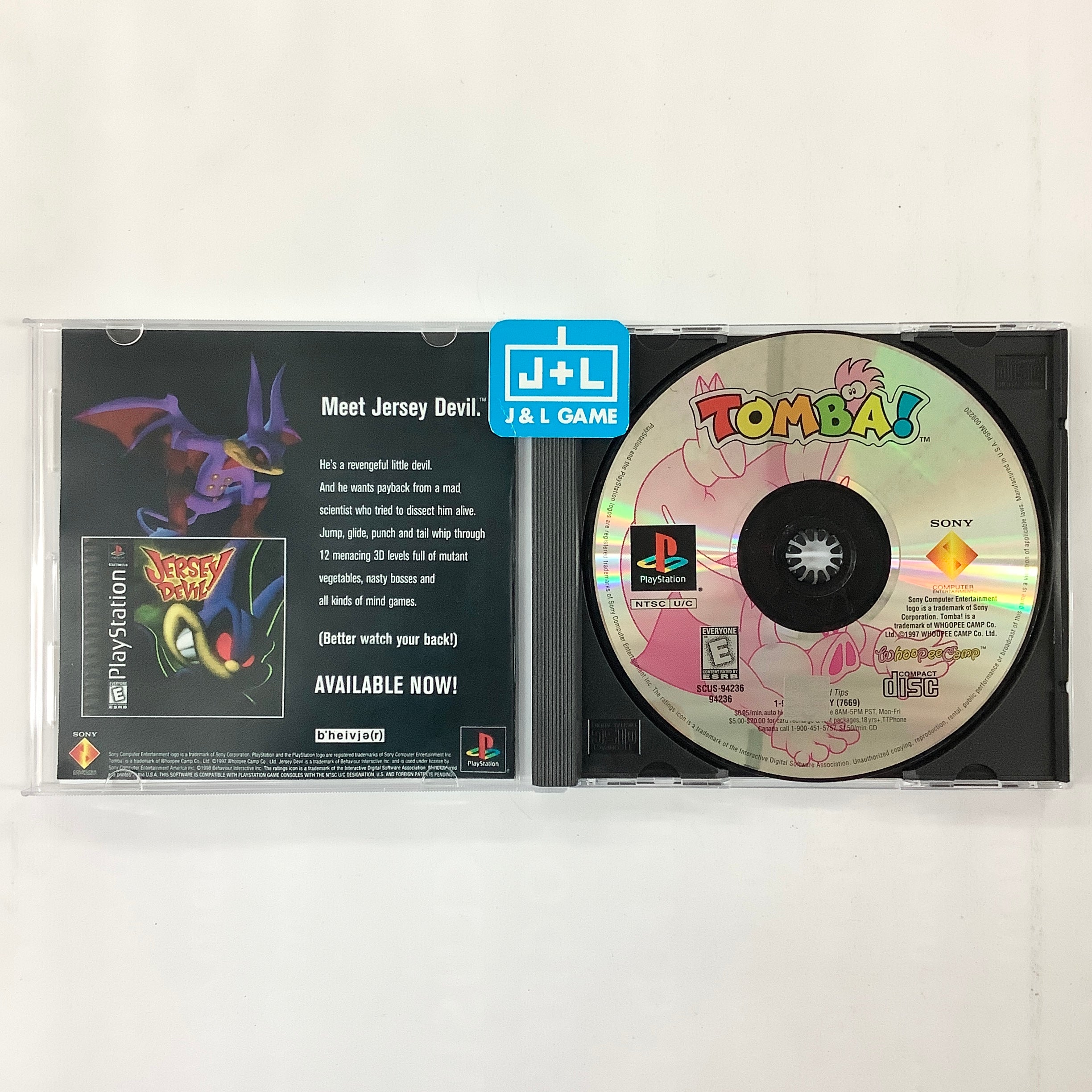 Tomba! - (PS1) PlayStation 1 [Pre-Owned] Video Games SCEA   