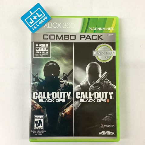 Call of Duty: Black Ops Combo Pack (Platinum Hits) - Xbox 360 [Pre-Owned] Video Games Activision   