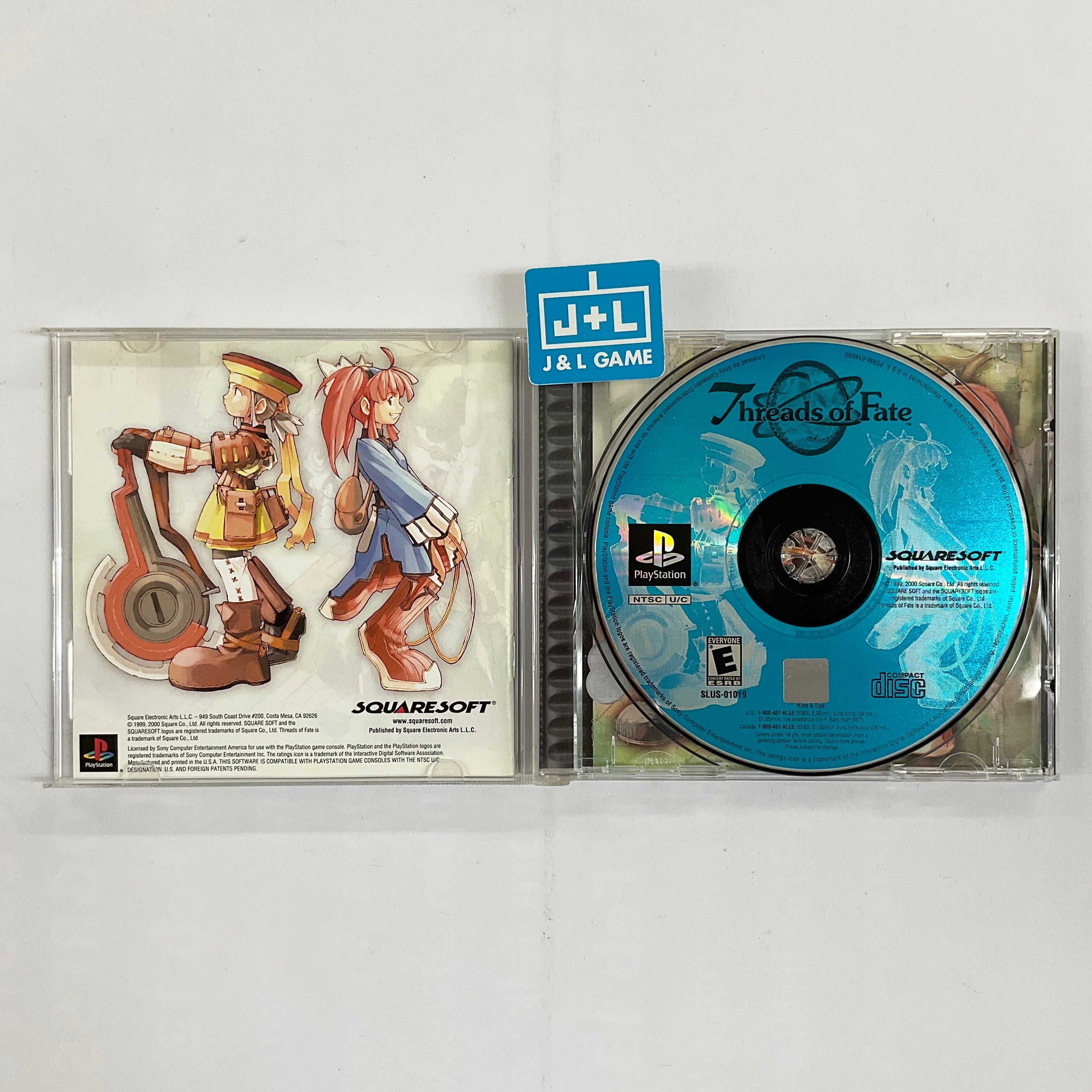Threads of Fate - (PS1) PlayStation 1 [Pre-Owned] Video Games SquareSoft   