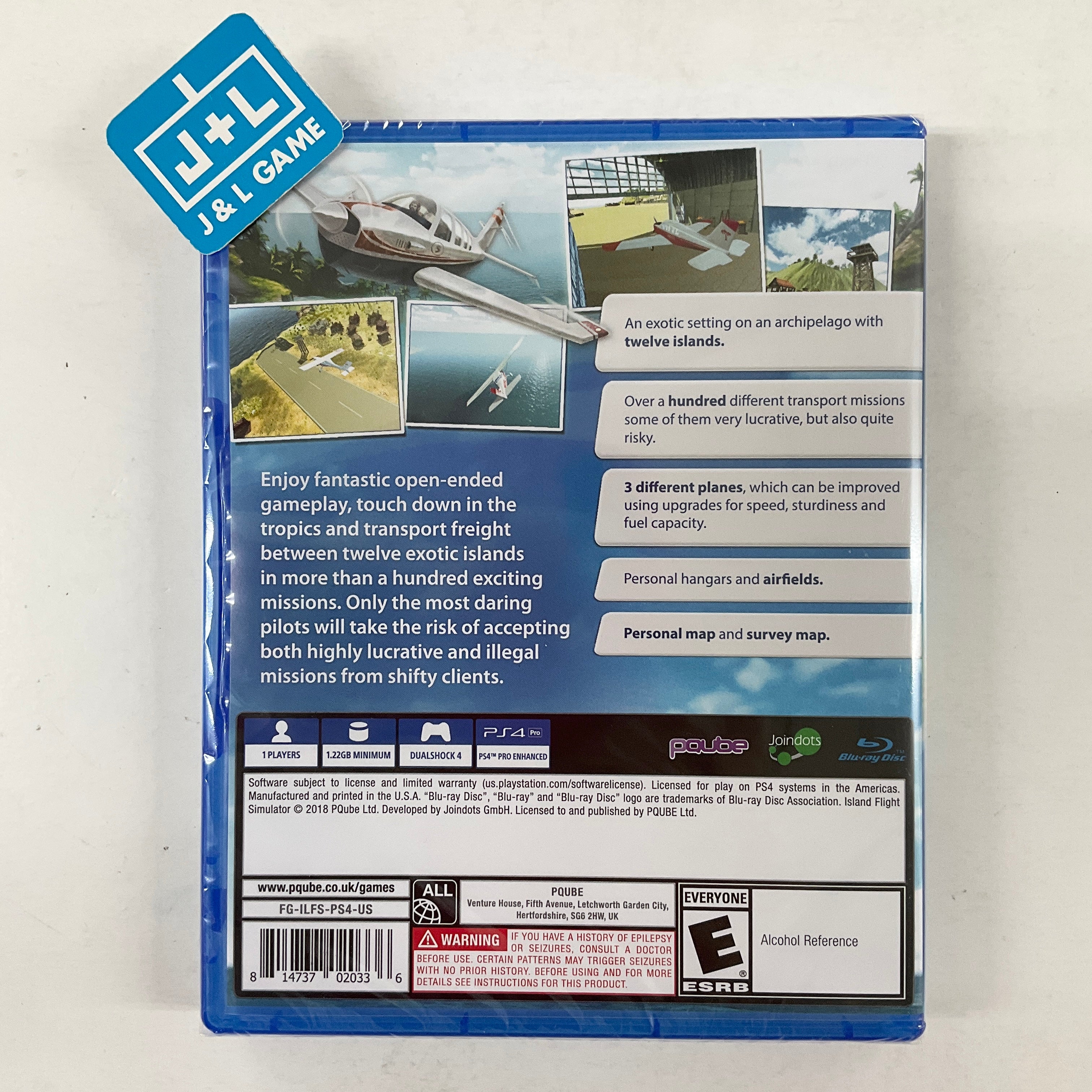 Island Flight Simulator - (PS4) PlayStation 4 Video Games PQube   