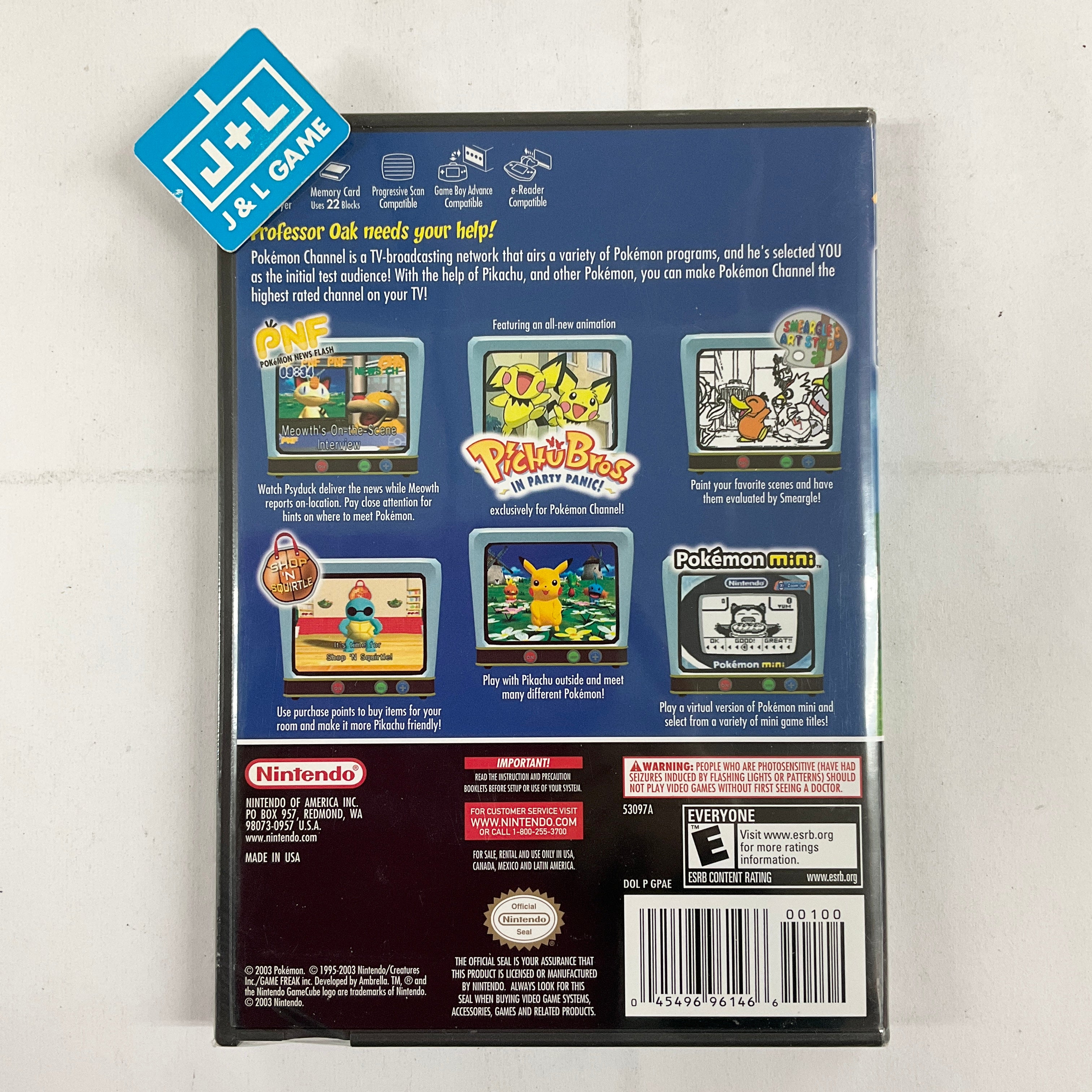 Pokemon Channel - (GC) GameCube Video Games Nintendo   