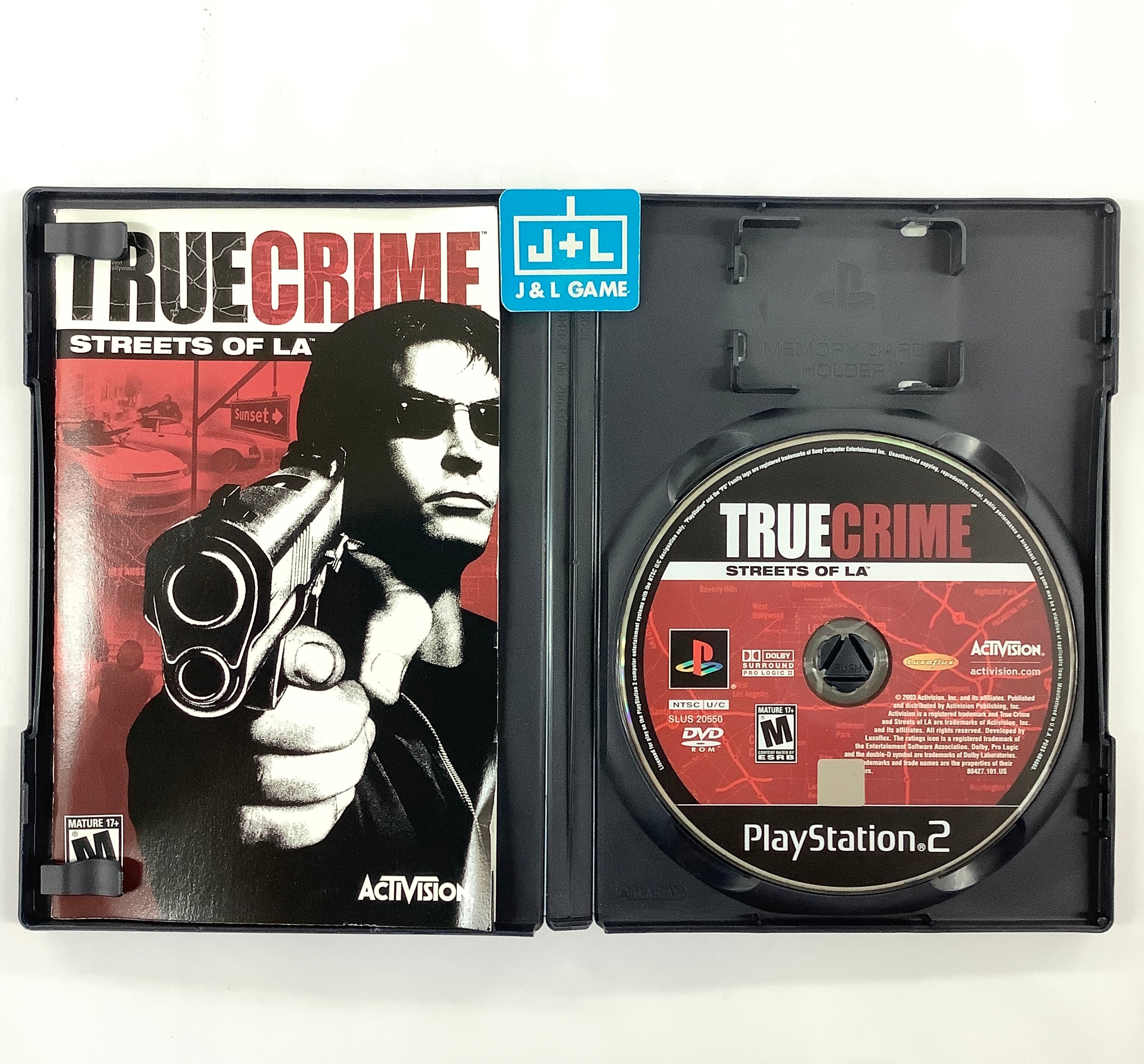 True Crime: Streets of LA - (PS2) PlayStation 2 [Pre-Owned] Video Games Activision   