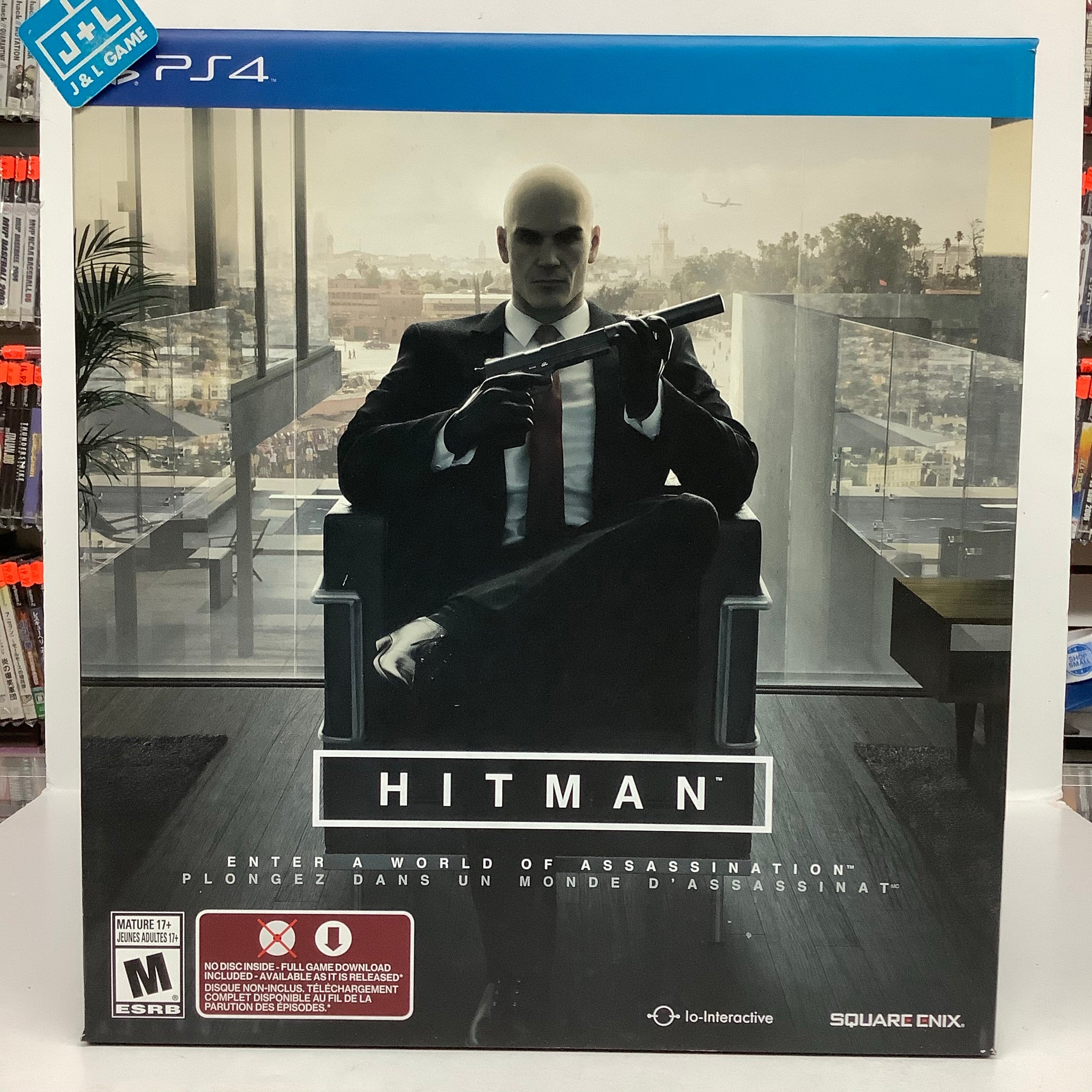 Hitman ( Collector's Edition ) - (PS4) PlayStation 4 Video Games Square Enix   