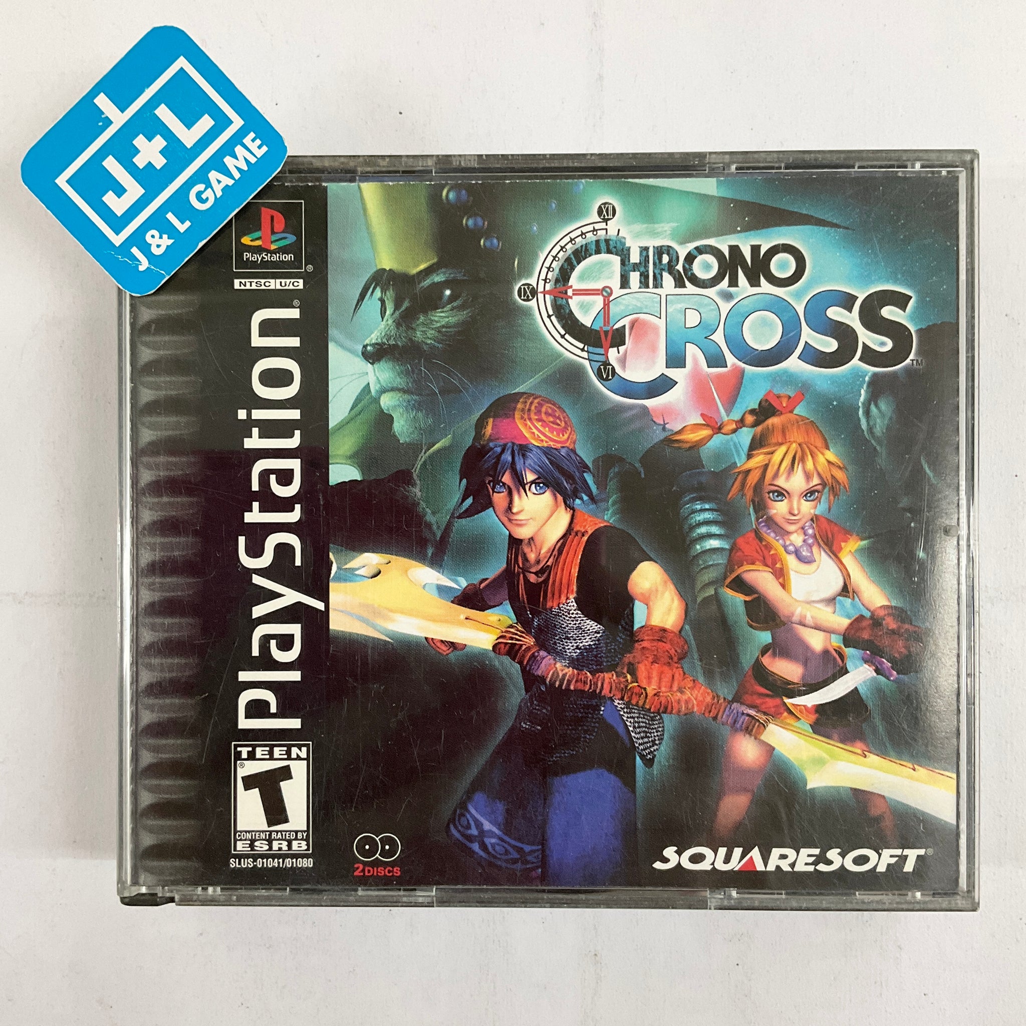 Chrono Cross - (PS1) PlayStation 1 [Pre-Owned] Video Games Square EA   
