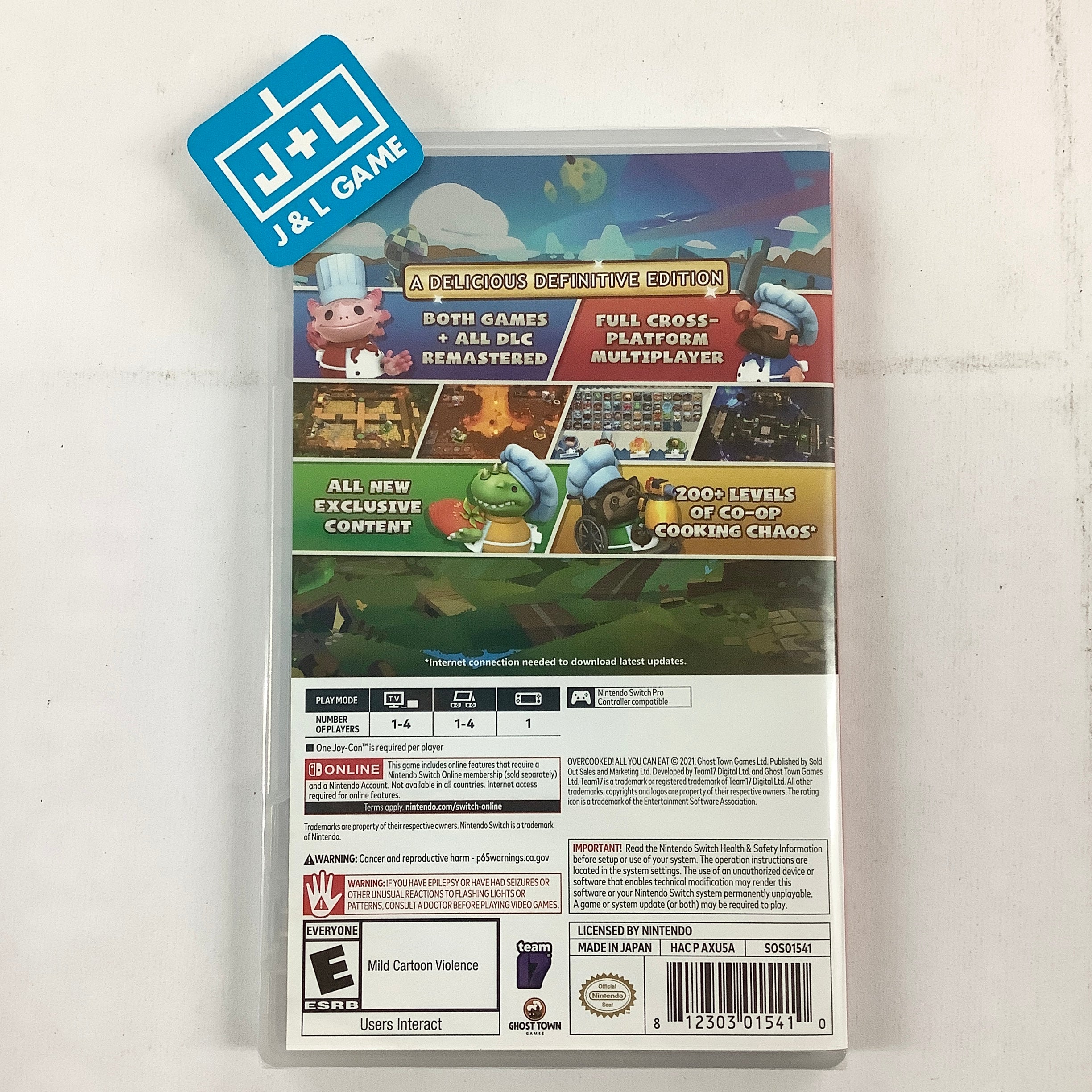 Overcooked! All You Can Eat - (NSW) Nintendo Switch Video Games Team 17   