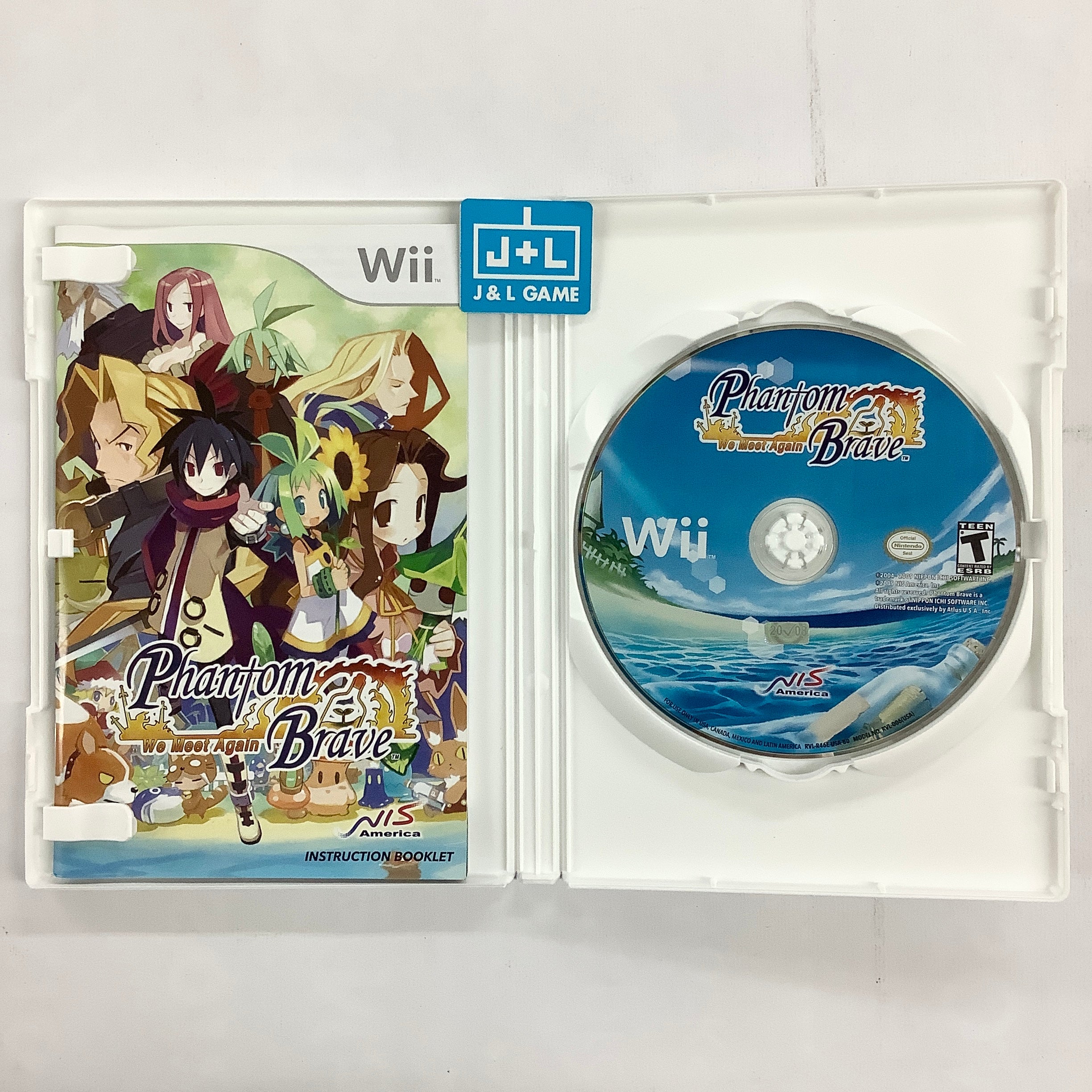 Phantom Brave: We Meet Again - Nintendo Wii [Pre-Owned] Video Games NIS America   