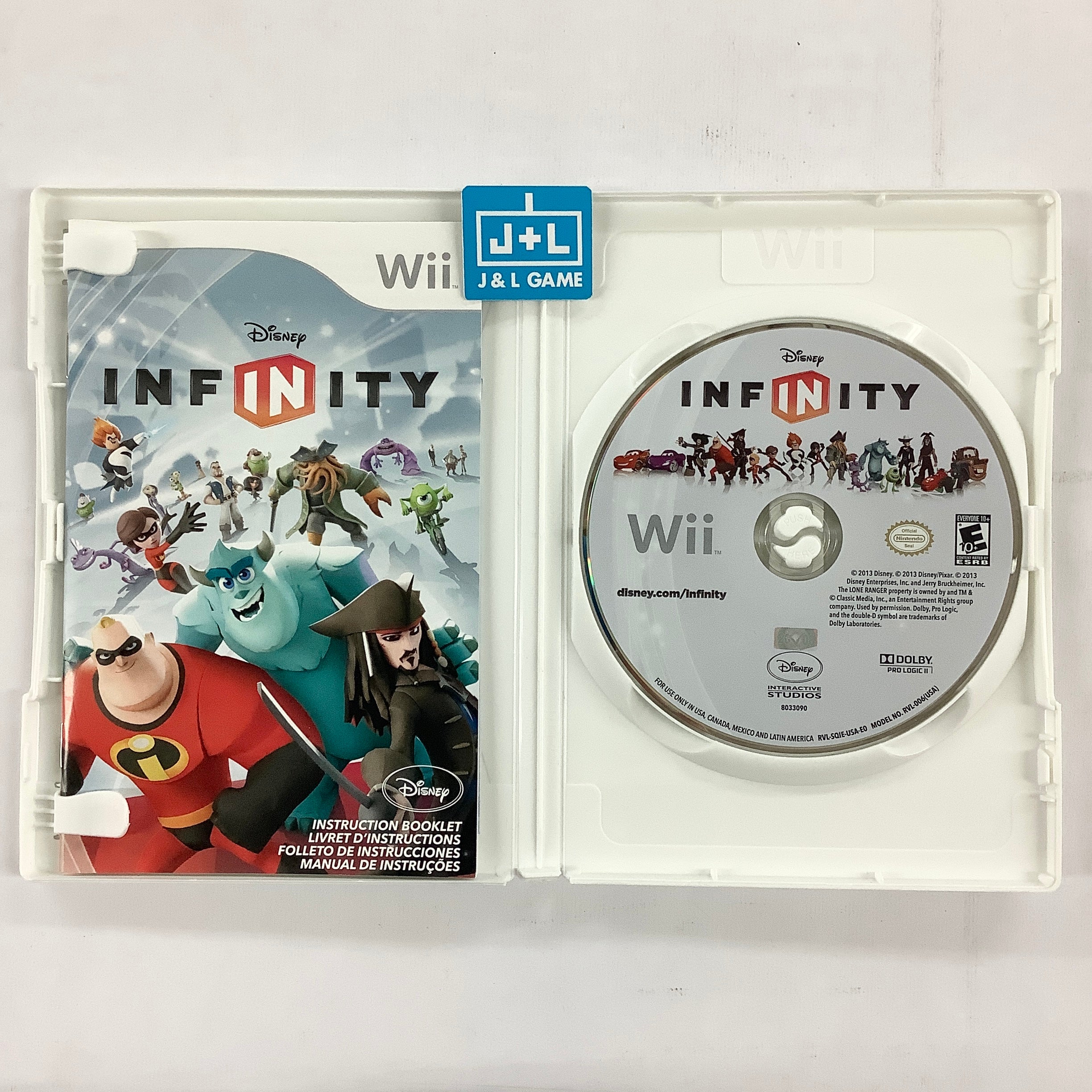 Disney Infinity - Nintendo Wii [Pre-Owned] Video Games Disney Interactive Studios   