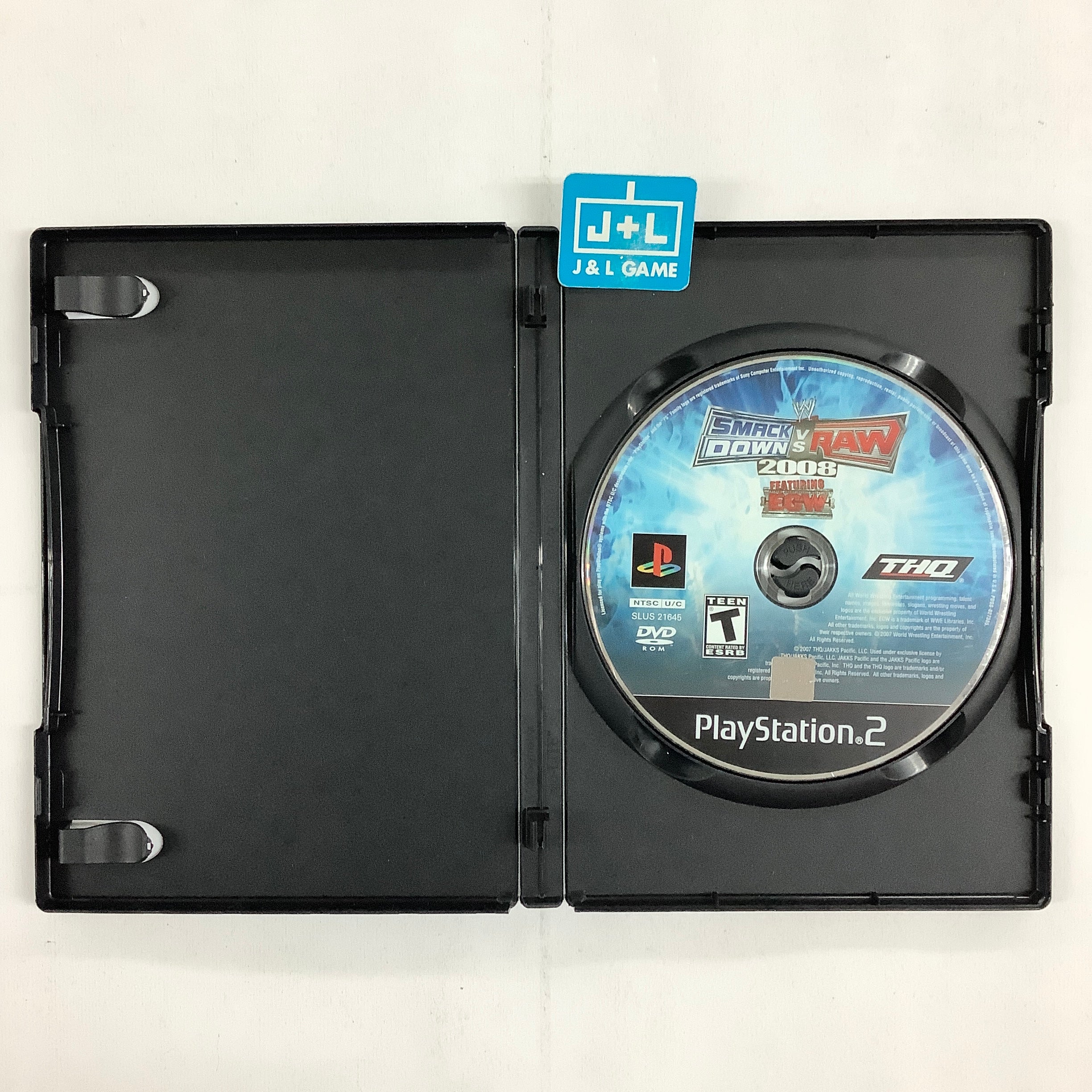 WWE SmackDown vs. Raw 2008 - (PS2) PlayStation 2 [Pre-Owned] Video Games THQ   