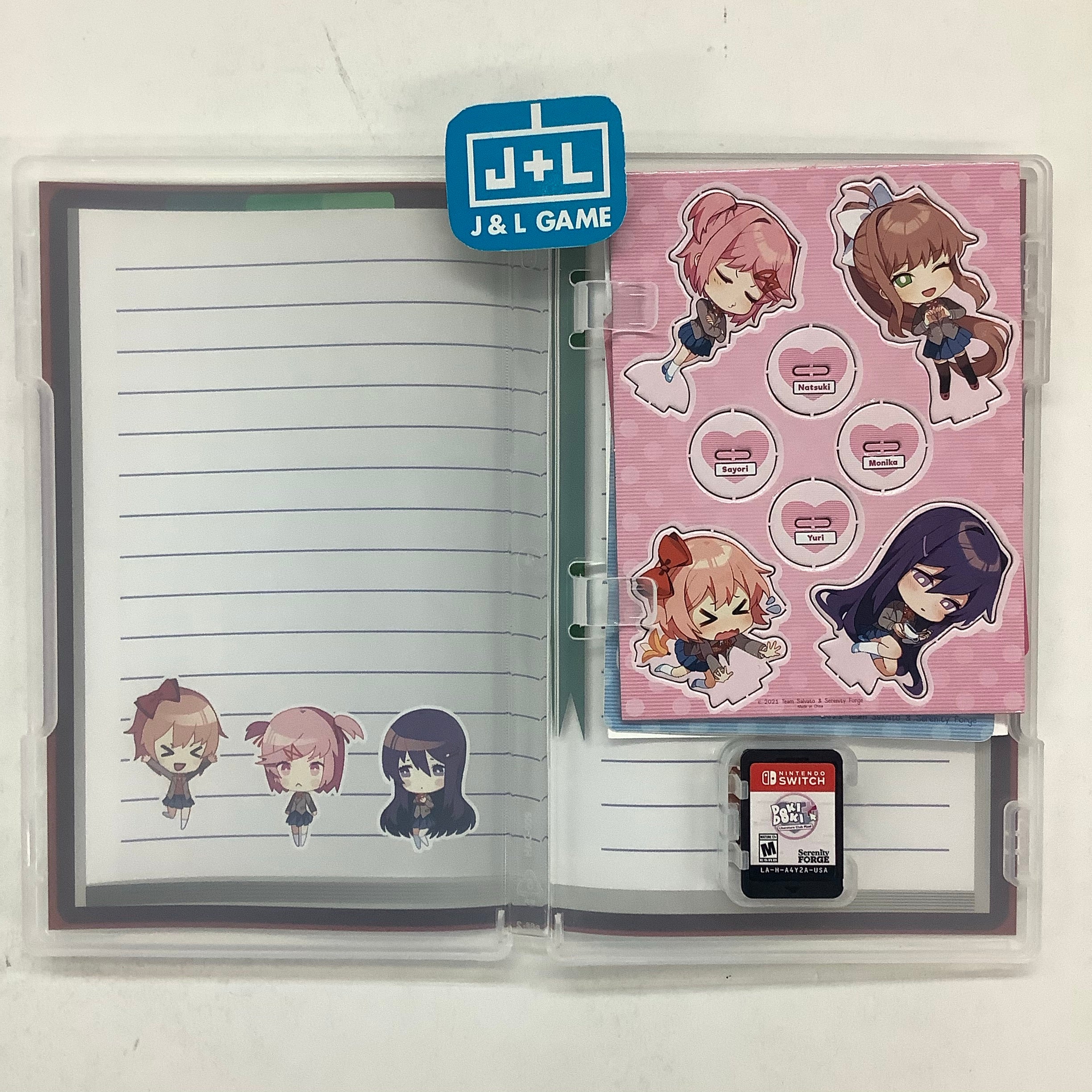 Doki Doki Literature Club Plus! - (NSW) Nintendo Switch [UNBOXING] Video Games Serenity Forge   