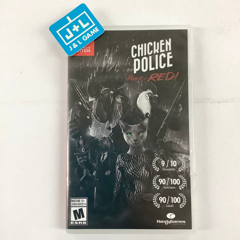 Chicken Police - Paint it RED! - (NSW) Nintendo Switch [Pre-Owned] Video Games Chicken Police   