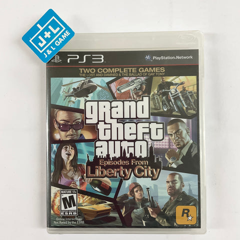Grand Theft Auto: Episodes from Liberty City - (PS3) PlayStation 3 Video Games Rockstar Games   