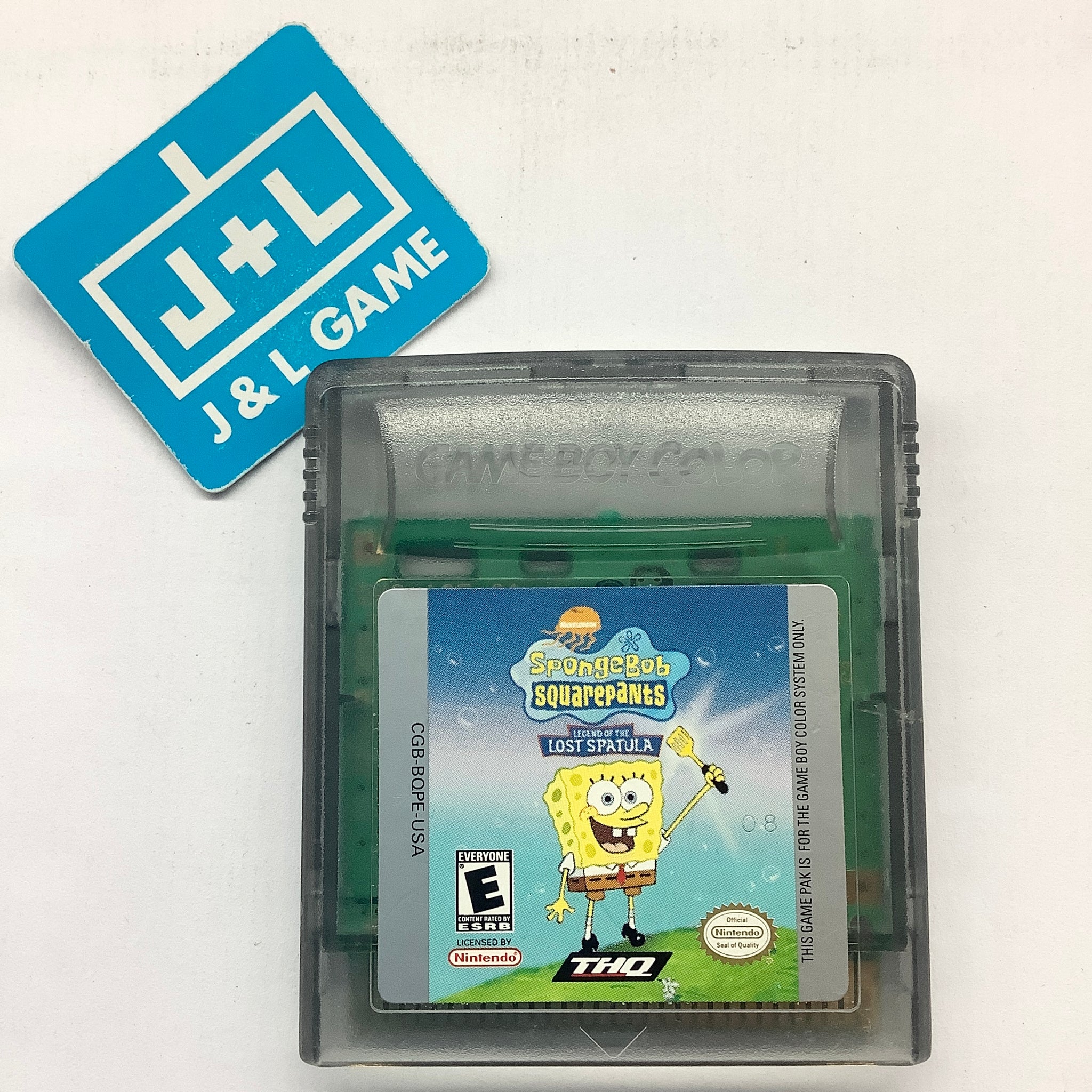 SpongeBob SquarePants: Legend of the Lost Spatula - (GBC) Game Boy Color [Pre-Owned] Video Games THQ   