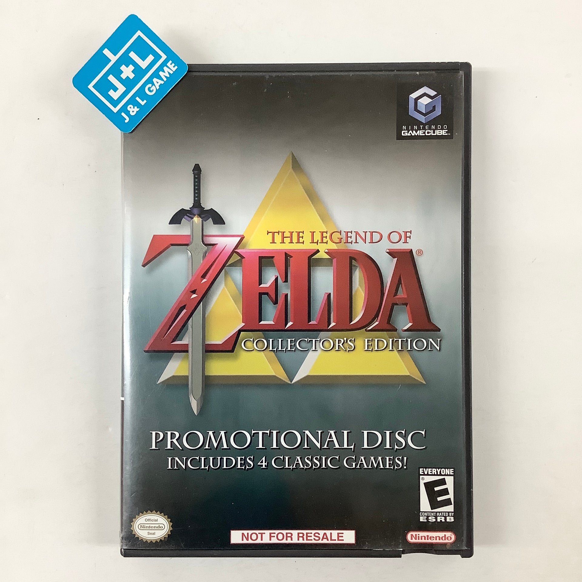 GAMECUBE] : Zelda collector's edition + Notice - Jeux vidéo