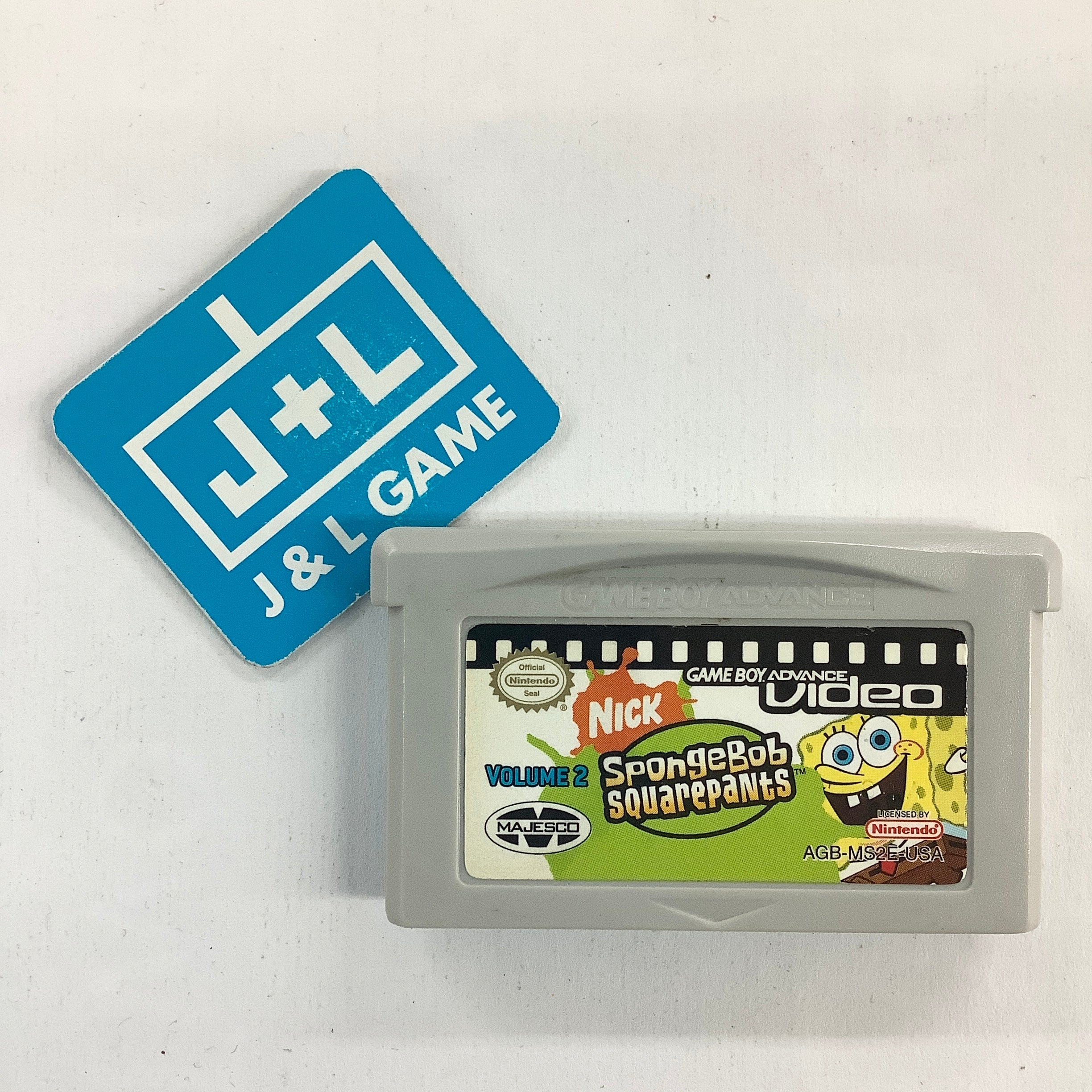 Game Boy Advance Video: SpongeBob SquarePants - Volume 2 - (GBA) Game Boy Advance [Pre-Owned] Video Games Majesco