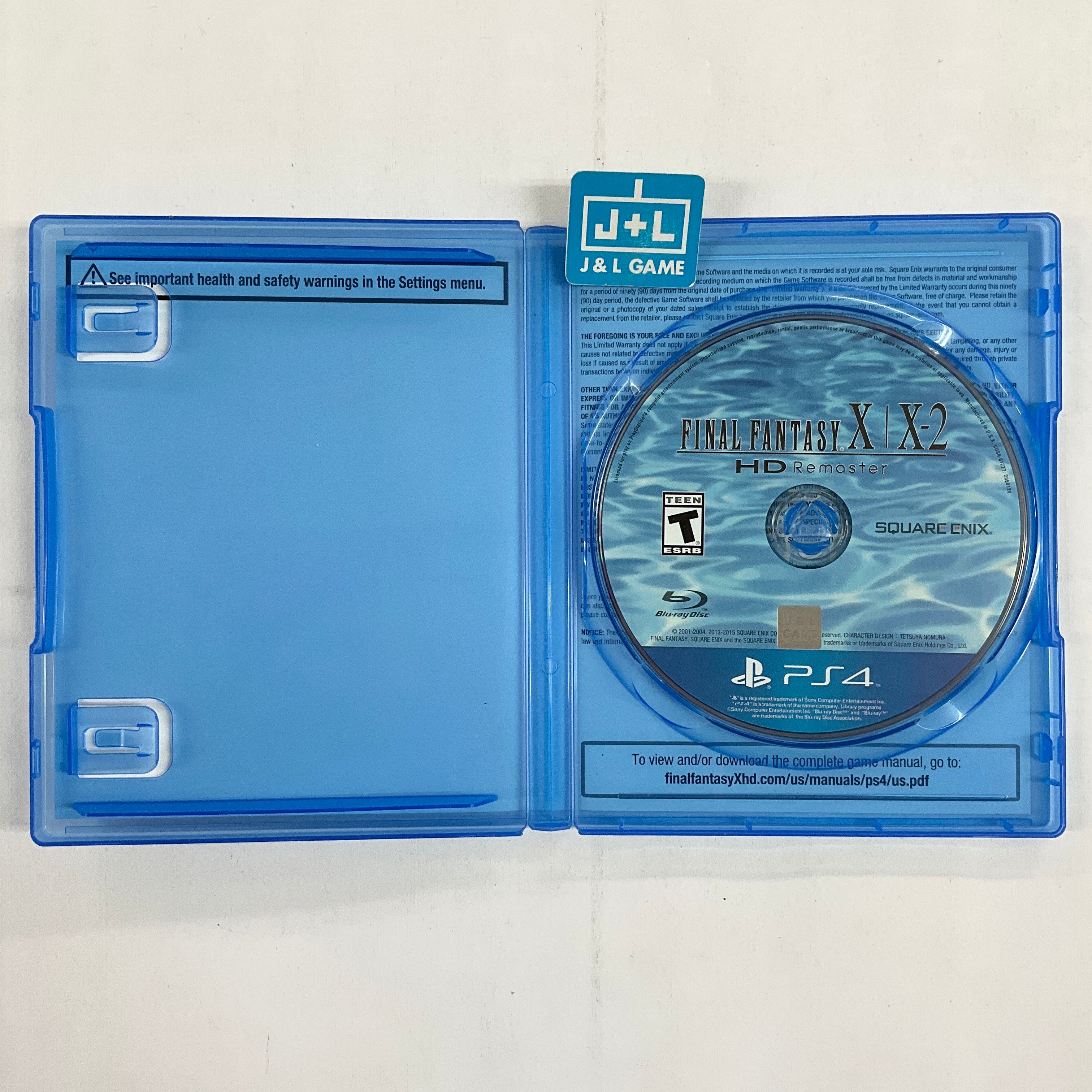 Final Fantasy X / X-2 HD Remaster - (PS4) PlayStation 4 [Pre-Owned] Video Games Square Enix   