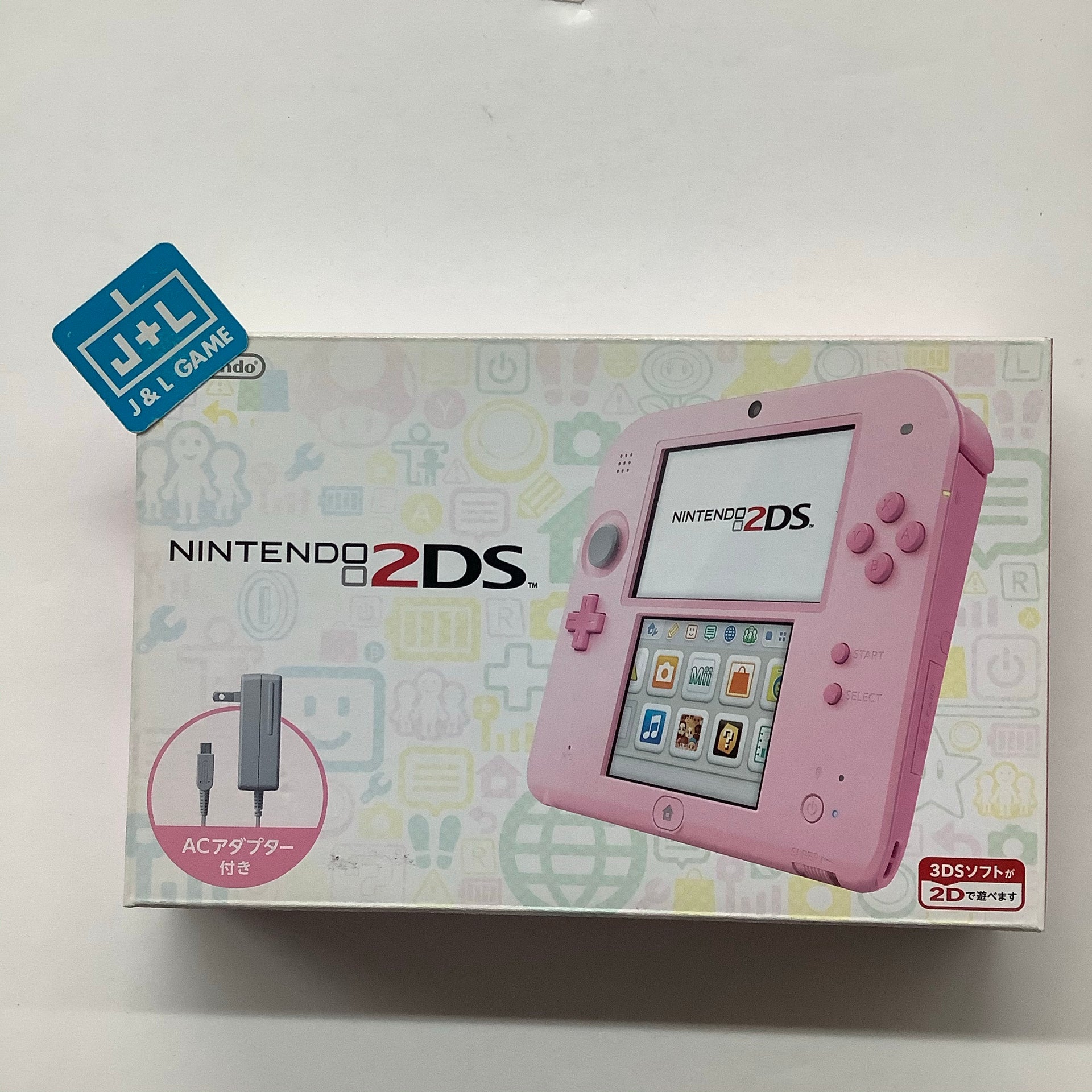 Nintendo 2DS Console (Pink) Nintendo 3DS (Japanese Import) J&L