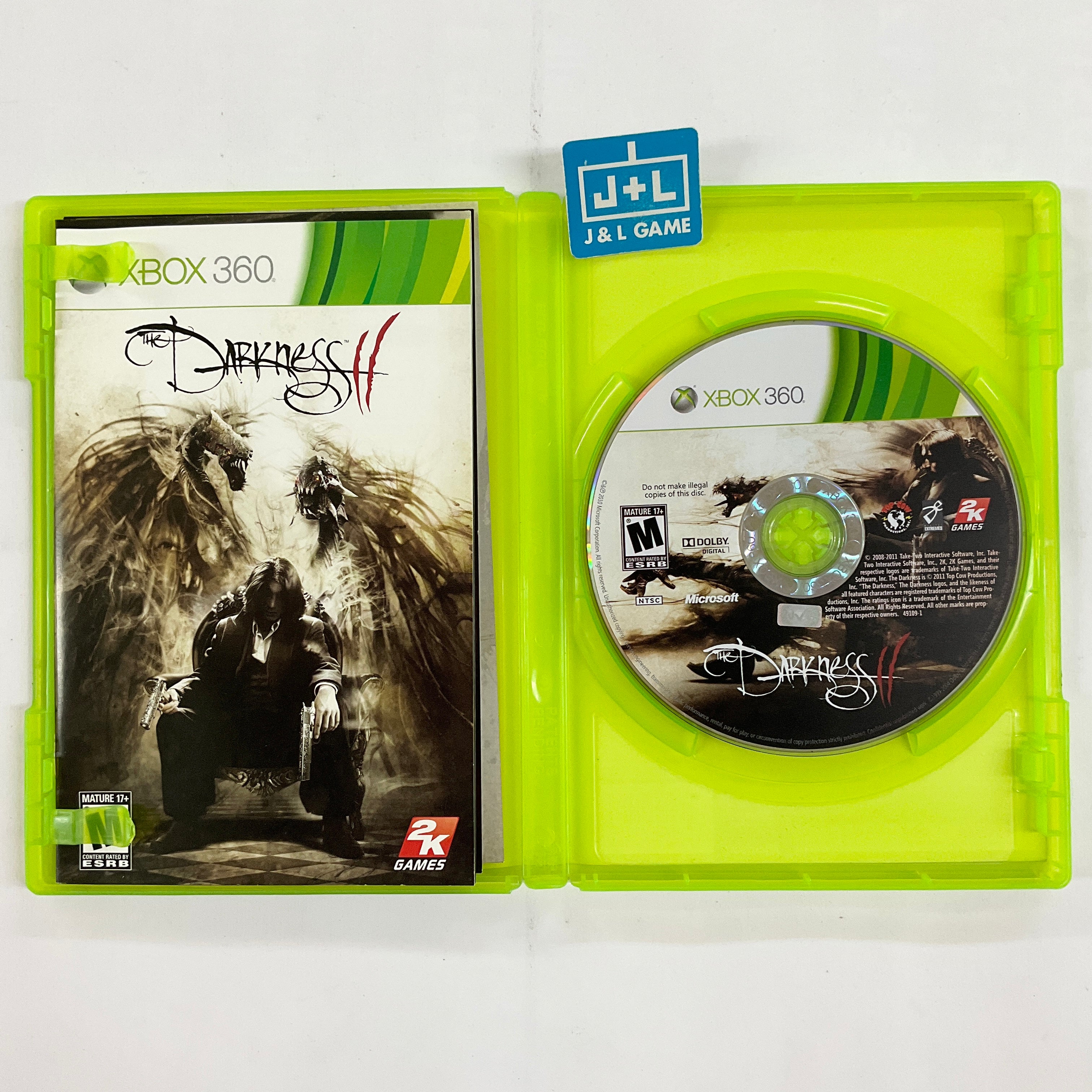 The Darkness II Limited Edition - Xbox 360 [Pre-Owned] Video Games 2K Games   