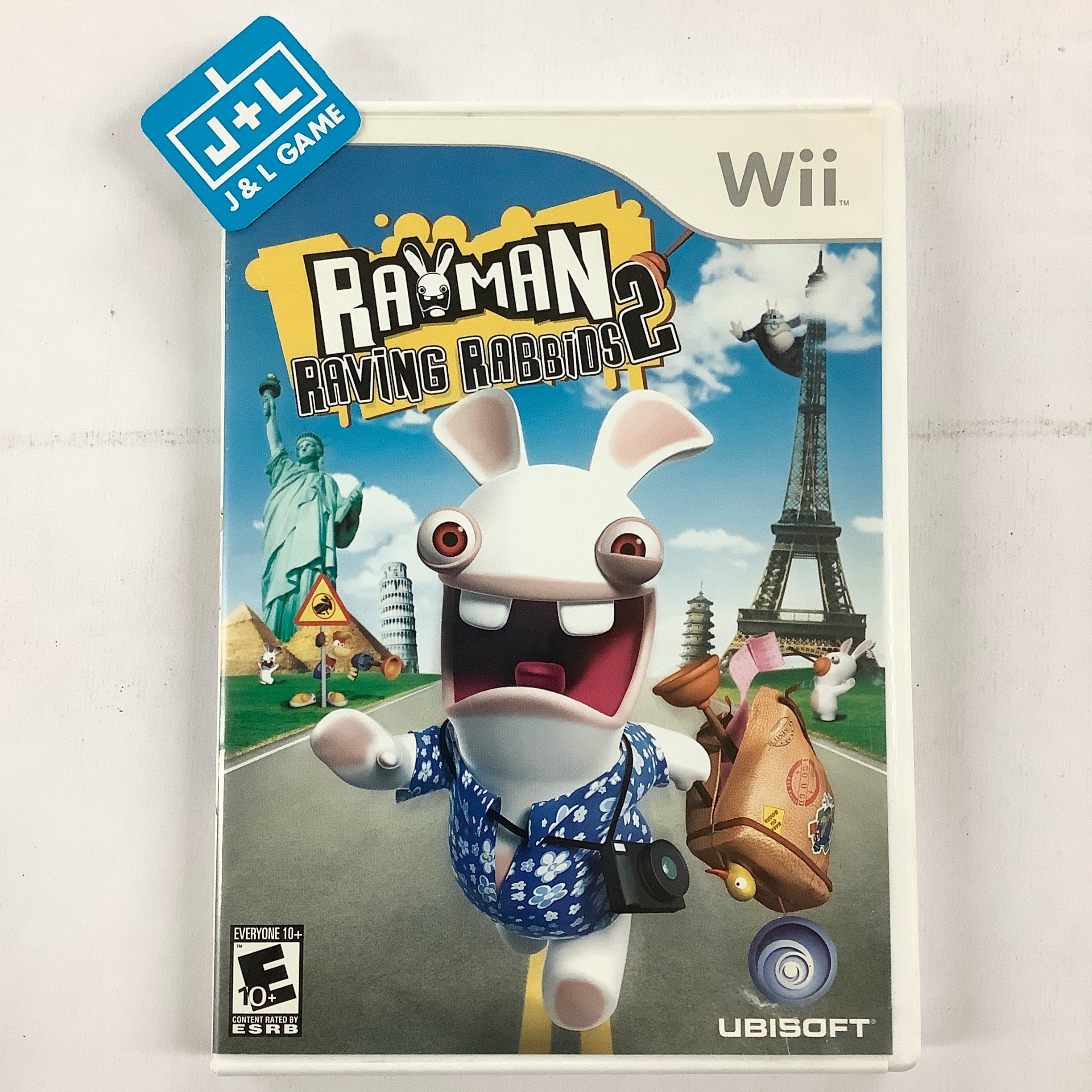 Rayman Raving Rabbids 2 - Nintendo Wii [Pre-Owned] Video Games Ubisoft   