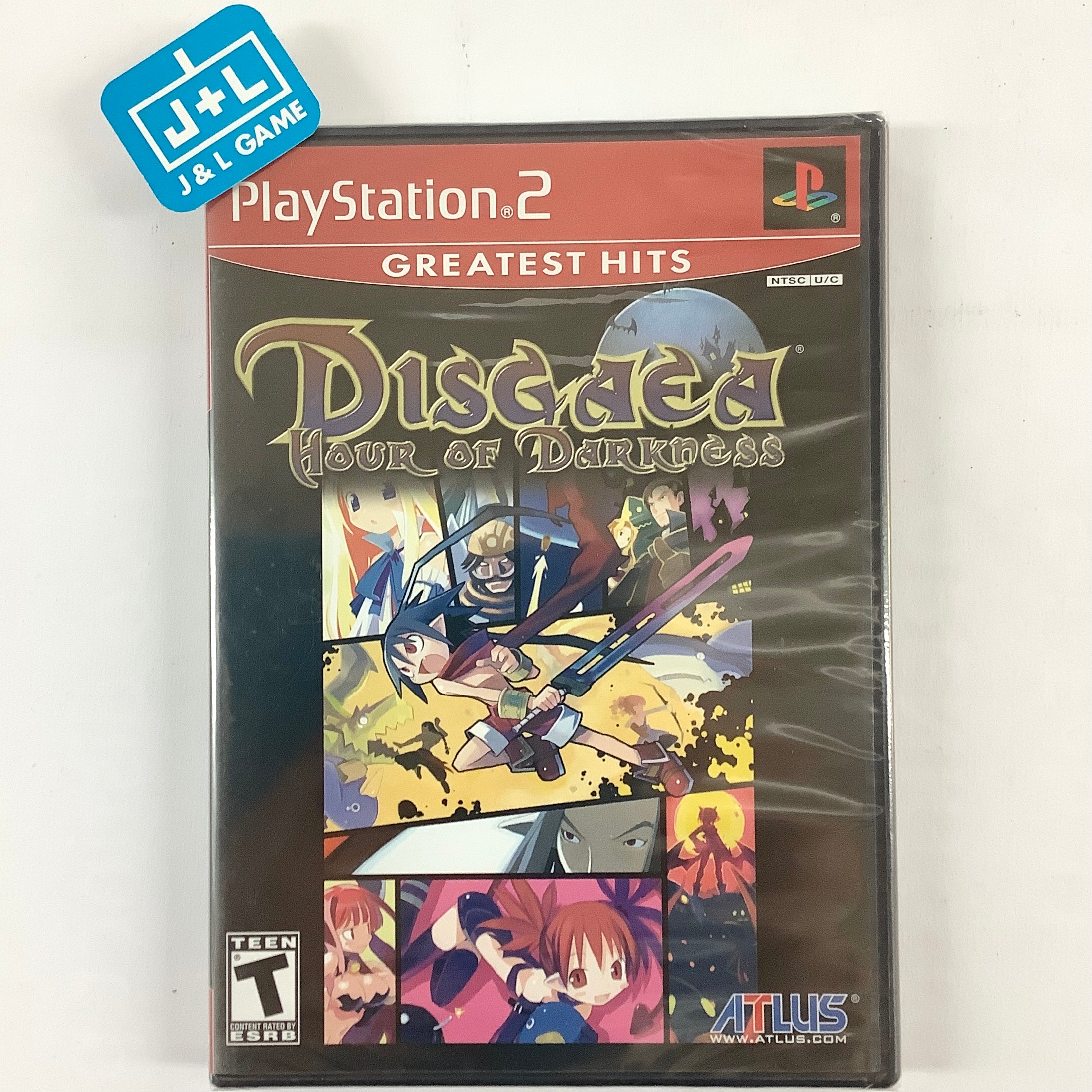 Disgaea: Hour of Darkness (Greatest Hits) - (PS2) PlayStation 2 Video Games Atlus   