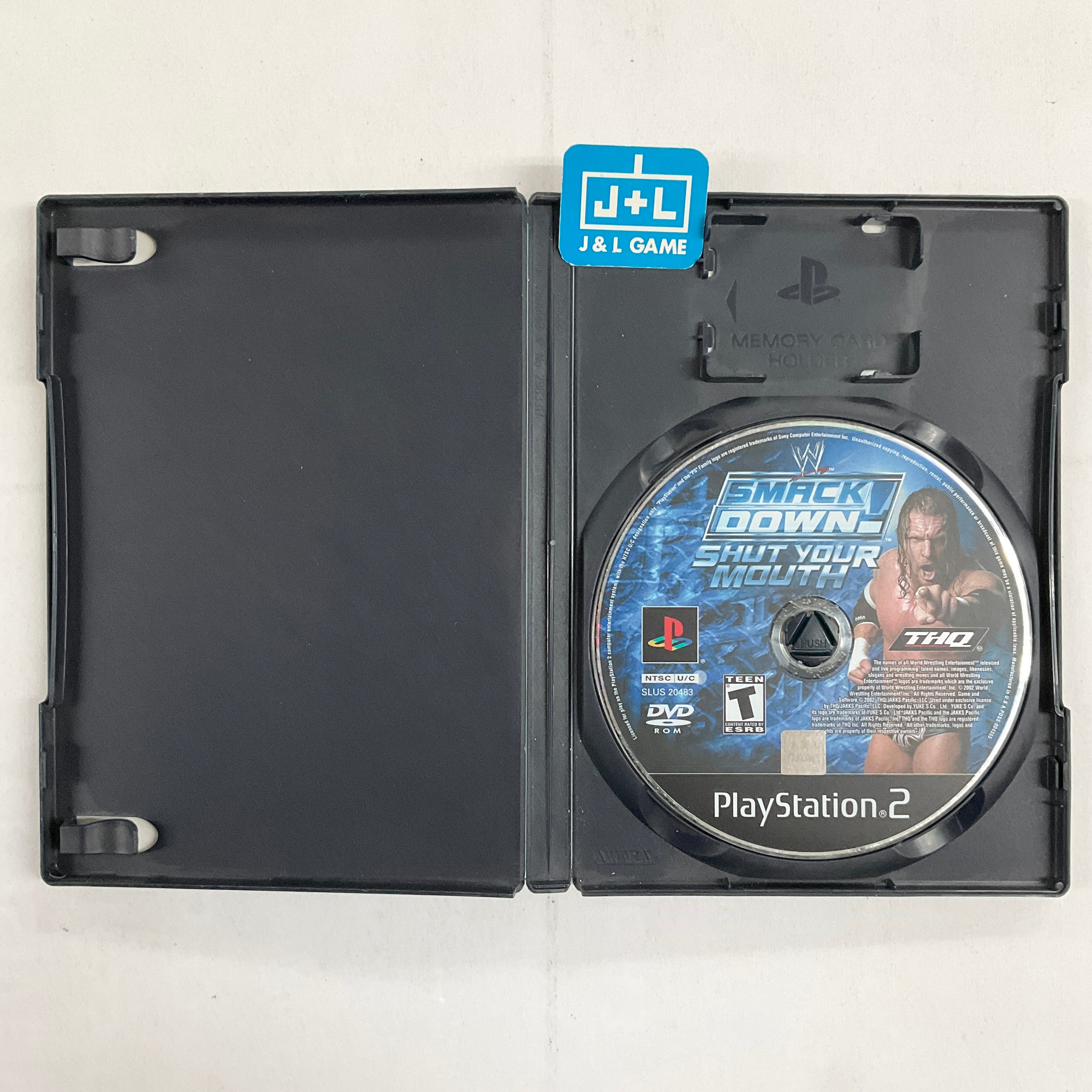 WWE SmackDown! Shut Your Mouth - (PS2) PlayStation 2 [Pre-Owned] Video Games THQ   