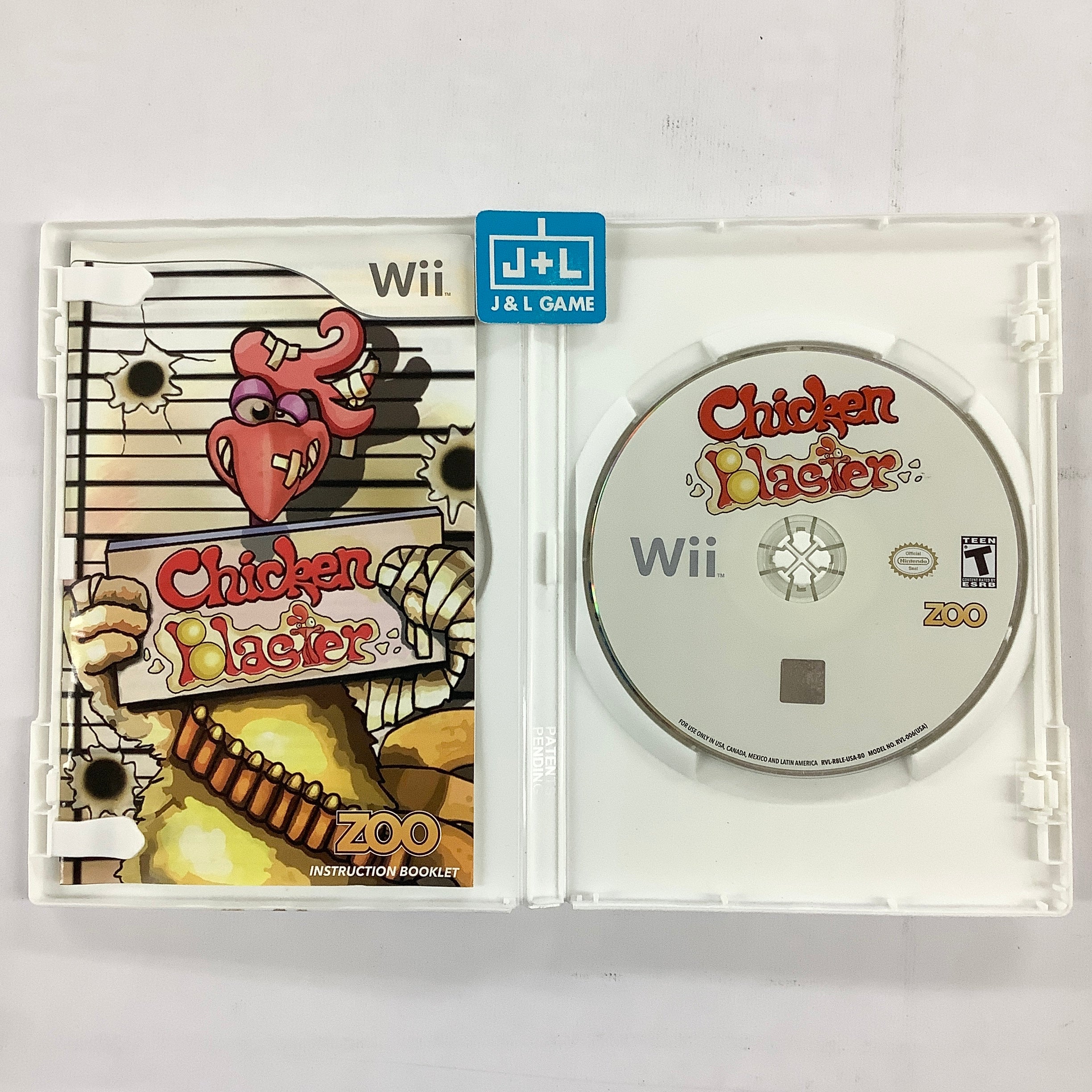 Chicken Blaster - Nintendo Wii [Pre-Owned] Video Games Zoo Games   