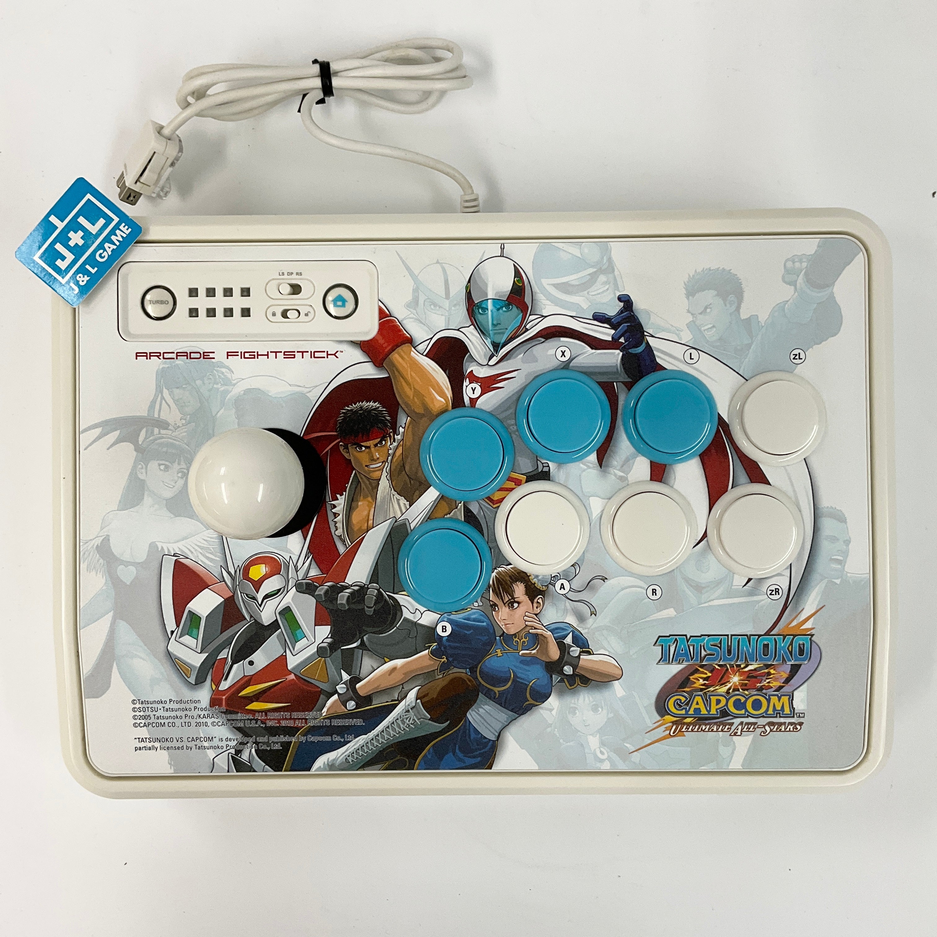 Madcatz Tatsunoko VS. Capcom Arcade FightStick - Nintendo Wii [Pre-Owned] Accessories Mad Catz   