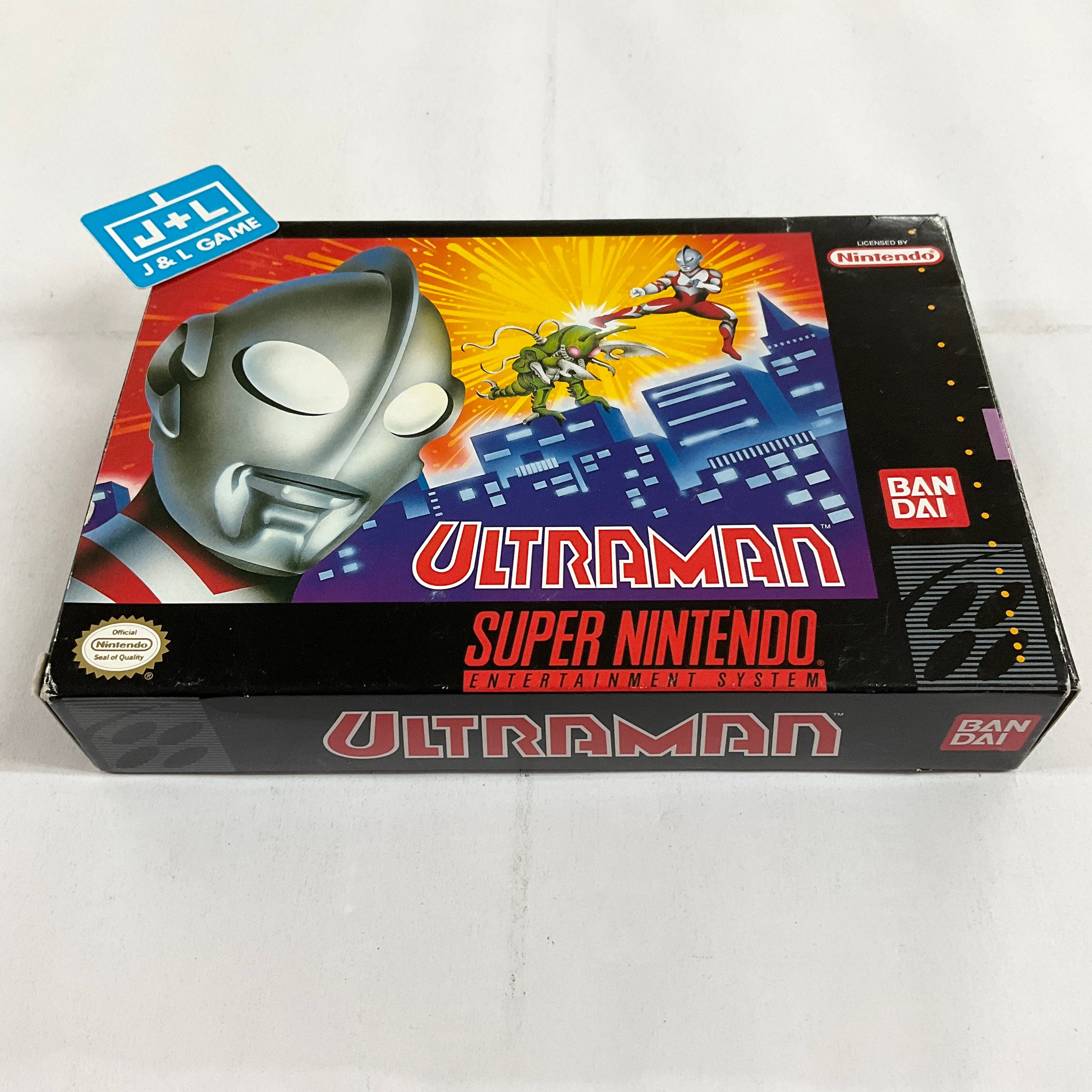 Ultraman - (SNES) Super Nintendo [Pre-Owned] Video Games Bandai   