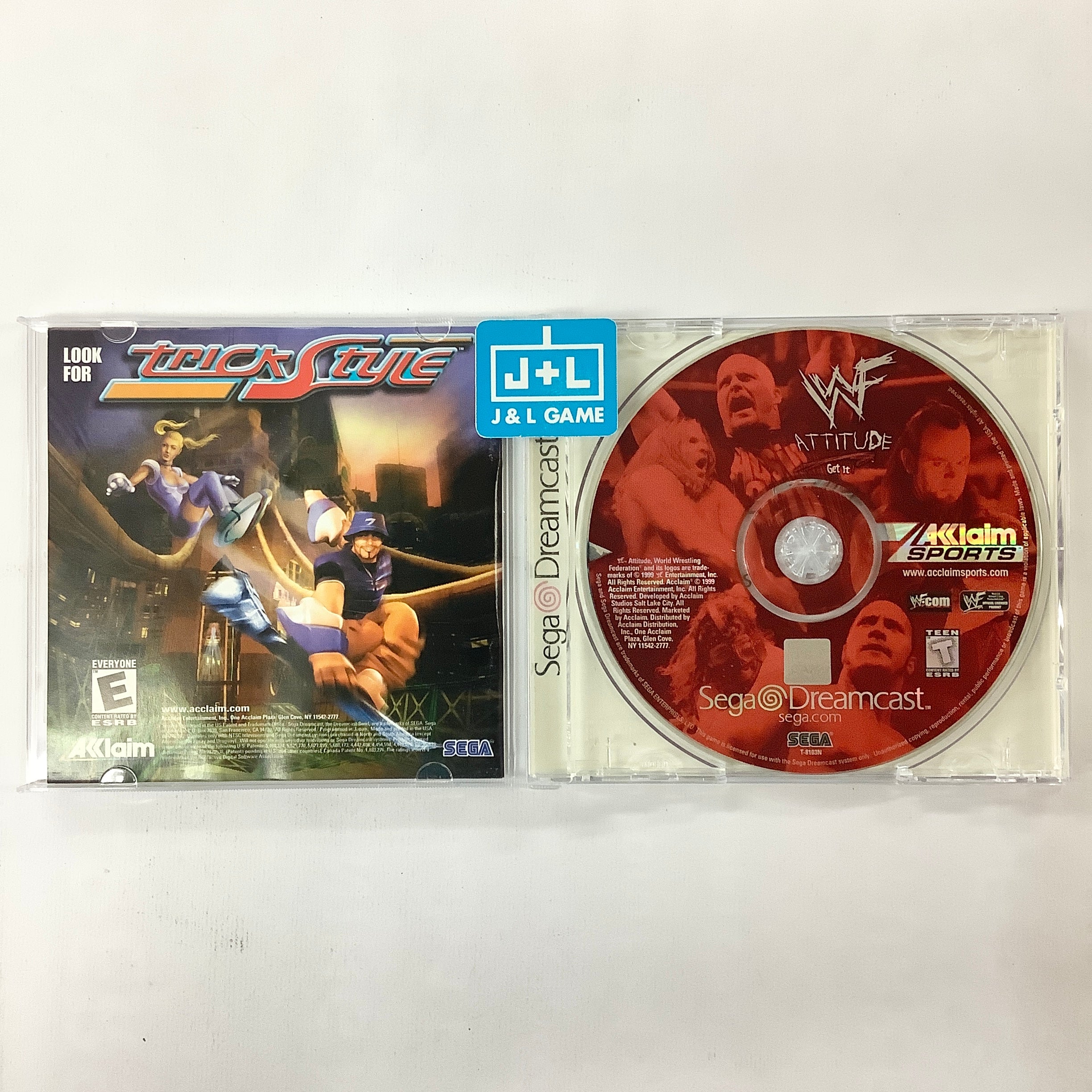 WWF Attitude - (DC) SEGA Dreamcast [Pre-Owned] Video Games Acclaim   