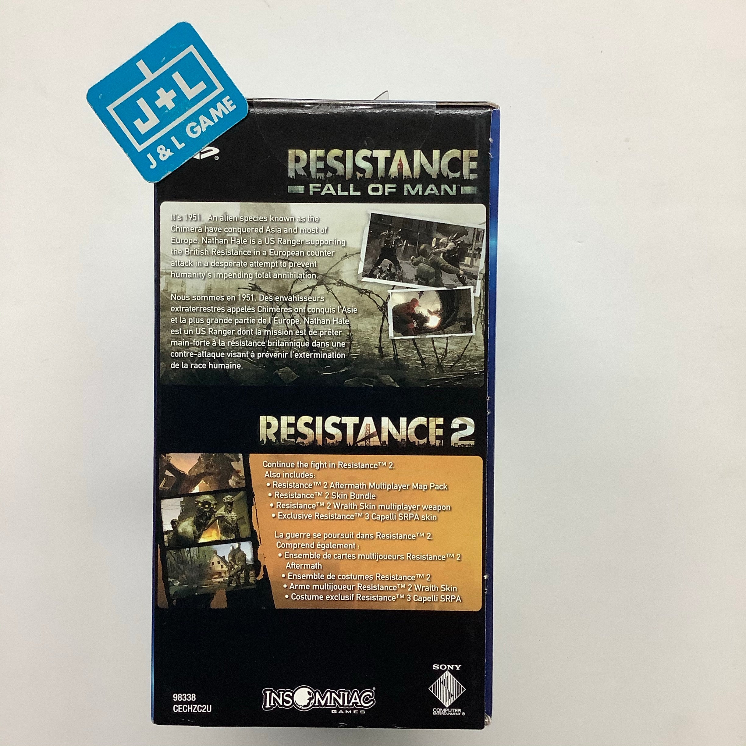 SONY Playstation 3 Resistance Dual Pack & DUALSHOCK3 Wireless Controller - (PS3) Playstation 3 (Ultimate Combo Pack) Video Games PlayStation   
