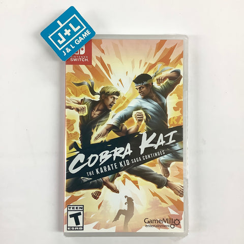 Cobra Kai: The Karate Kid Saga Continues - (NSW) Nintendo Switch Video Games GameMill Entertainment   