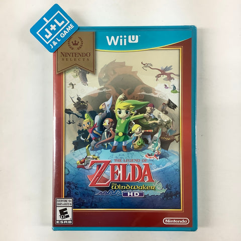 Nintendo Selects: The Legend of Zelda: The Wind Waker HD - Nintendo Wii U Video Games Nintendo   