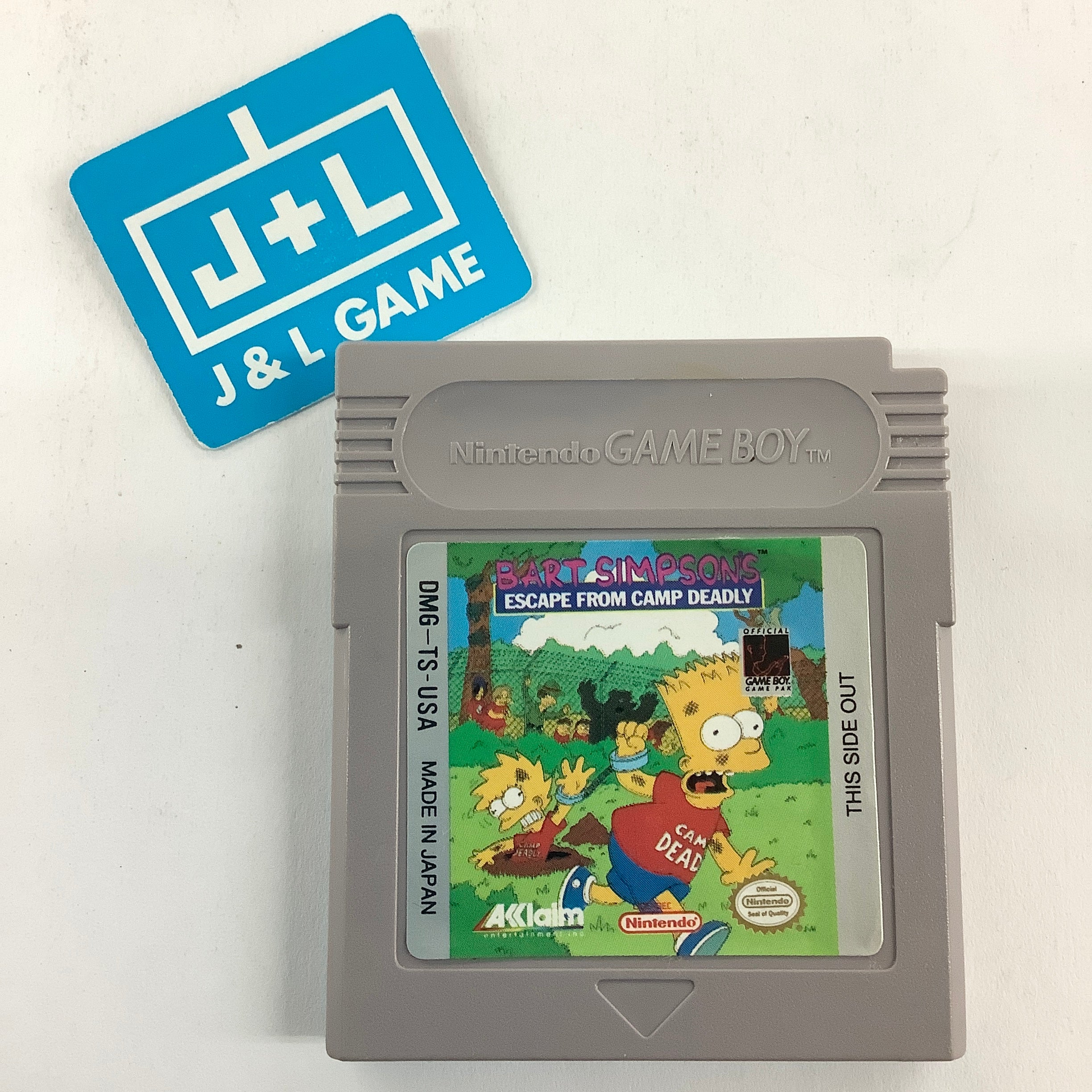 Bart Simpson's Escape From Camp Deadly - (GB) Game Boy [Pre-Owned] Video Games Acclaim   