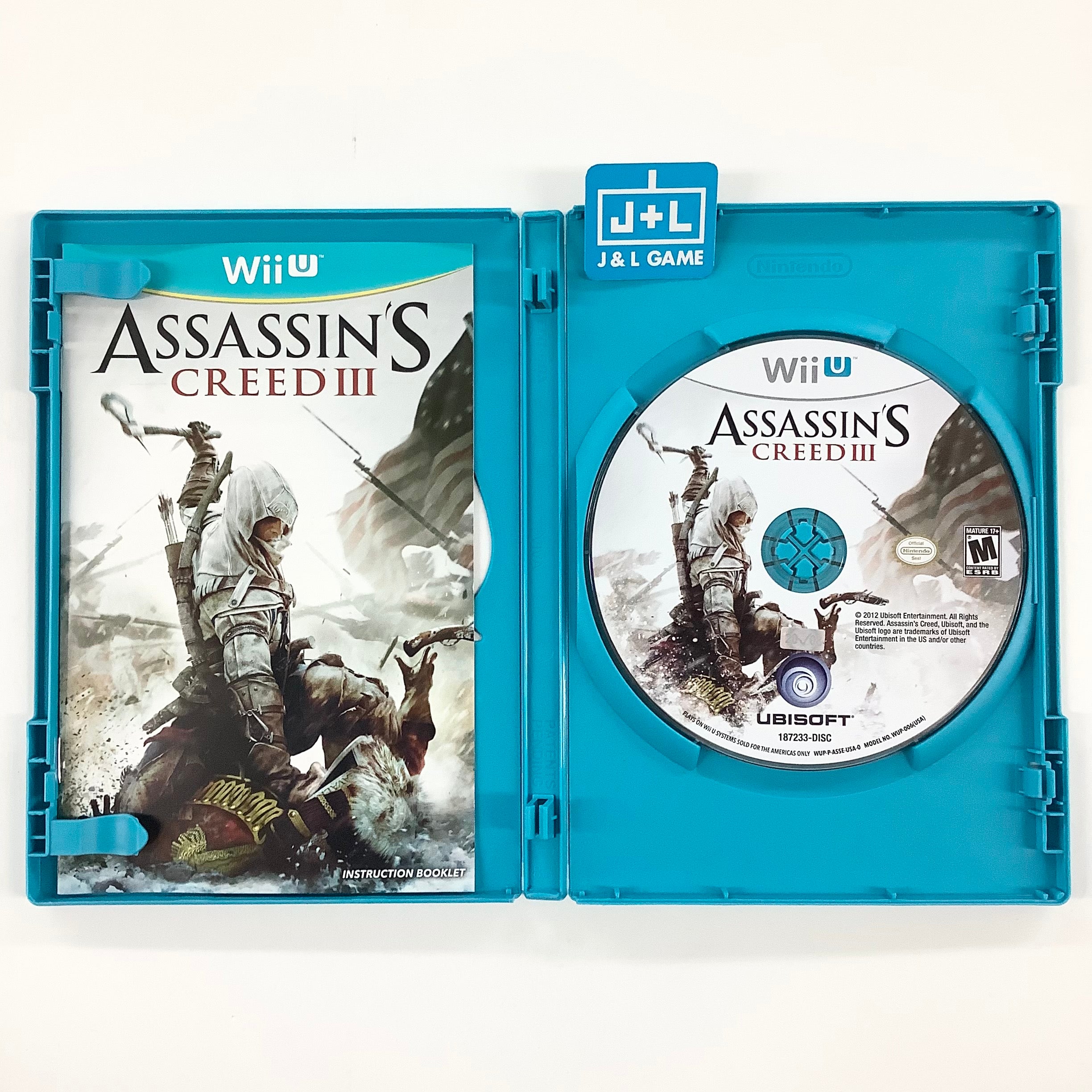 Assassin's Creed III - Nintendo Wii U [Pre-Owned] Video Games Ubisoft   