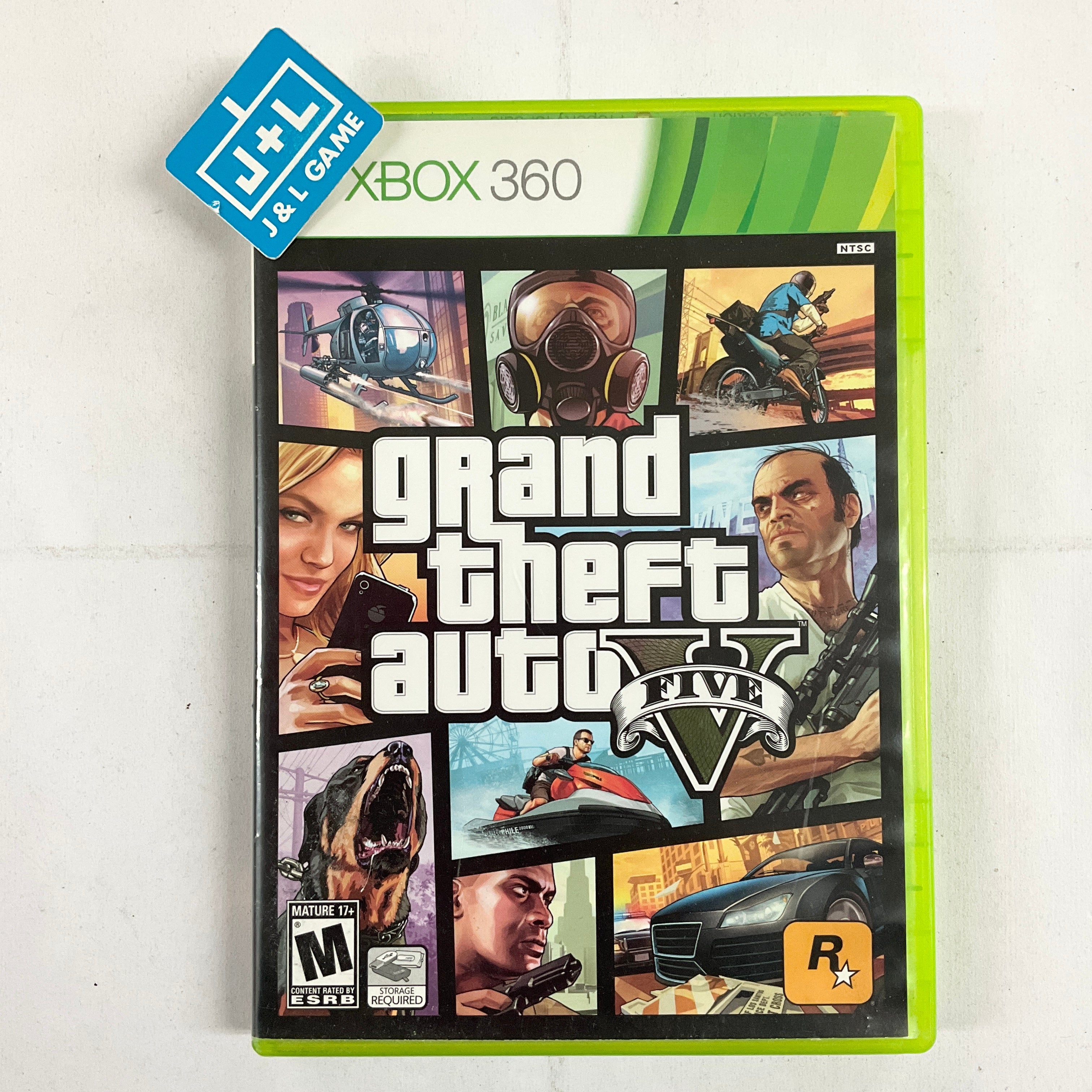 Grand Theft Auto V - Xbox 360 [Pre-Owned] Video Games Rockstar Games   