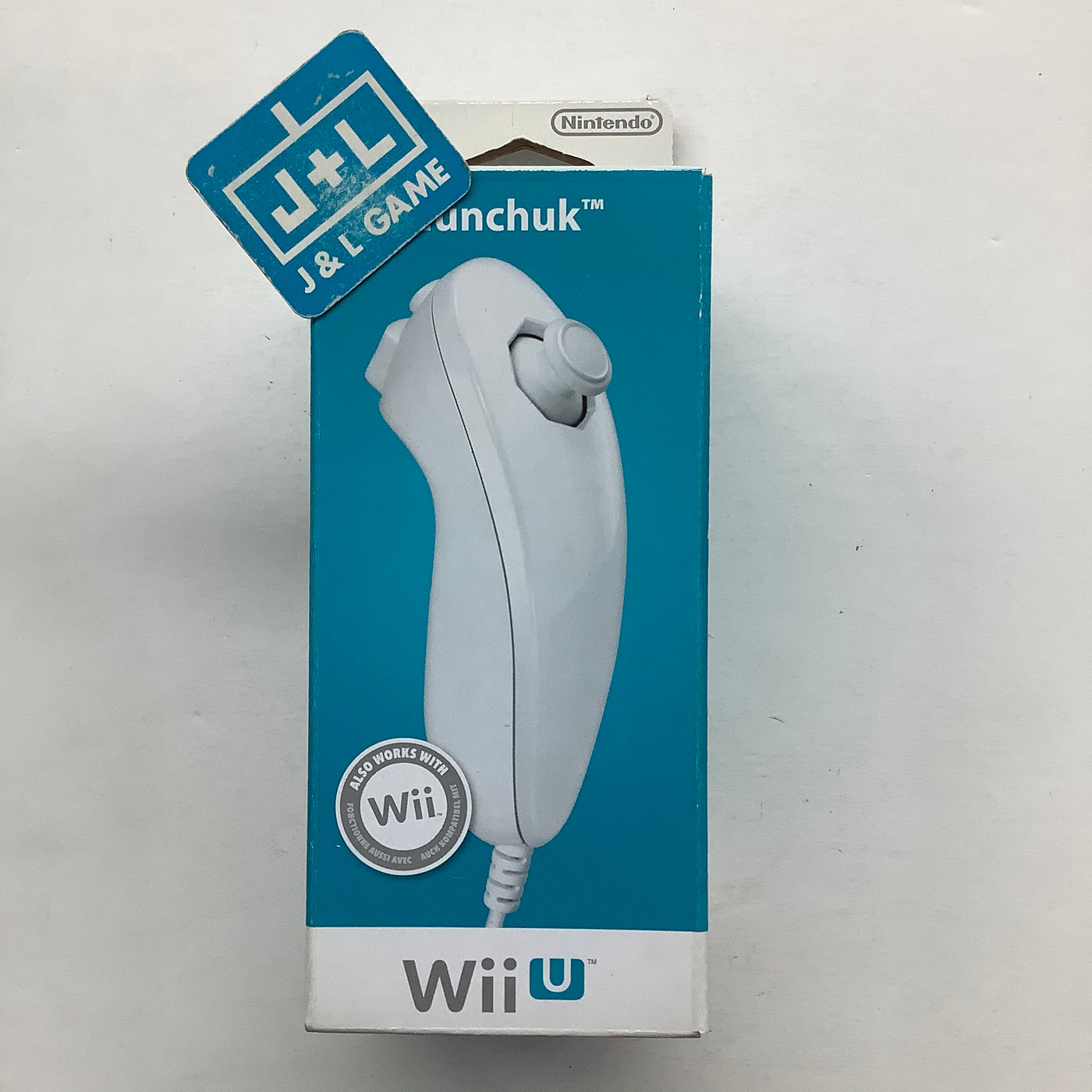 Nintendo Wii U Nunchuck Controller White Nintnedo Wii U J L Game