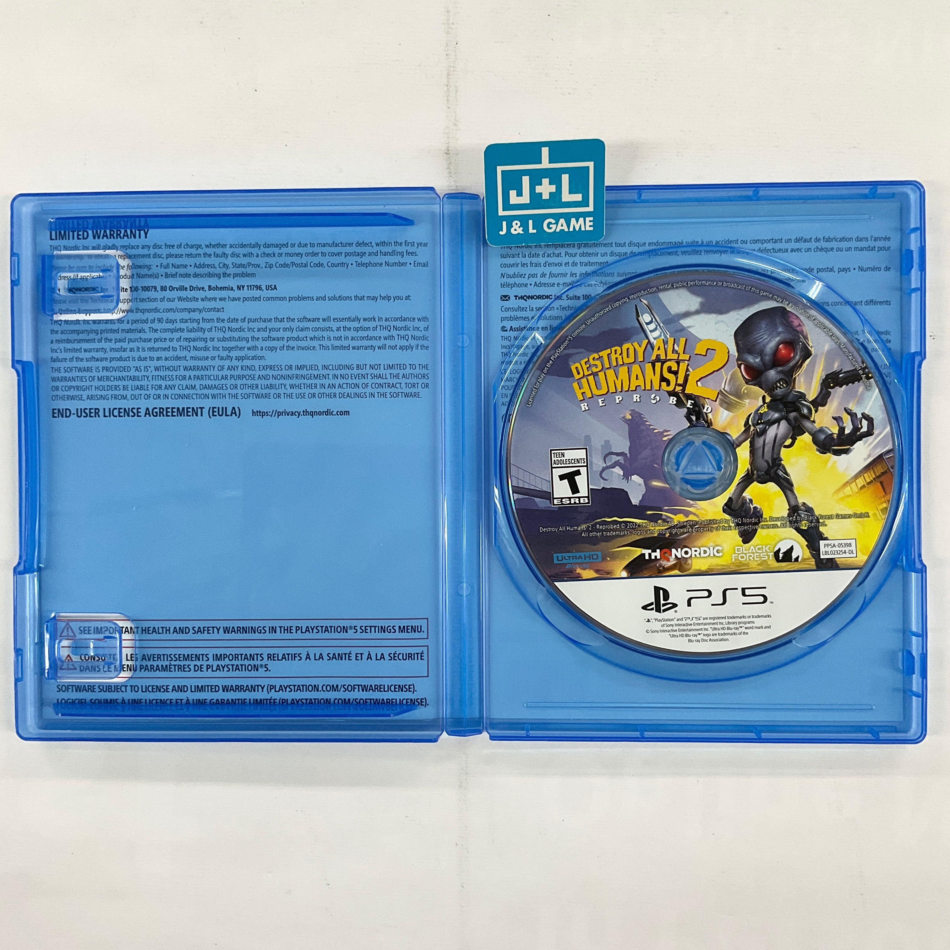 Destroy All Humans! 2 Reprobed - (PS5) PlayStation 5 [UNBOXING] Video Games THQ Nordic   