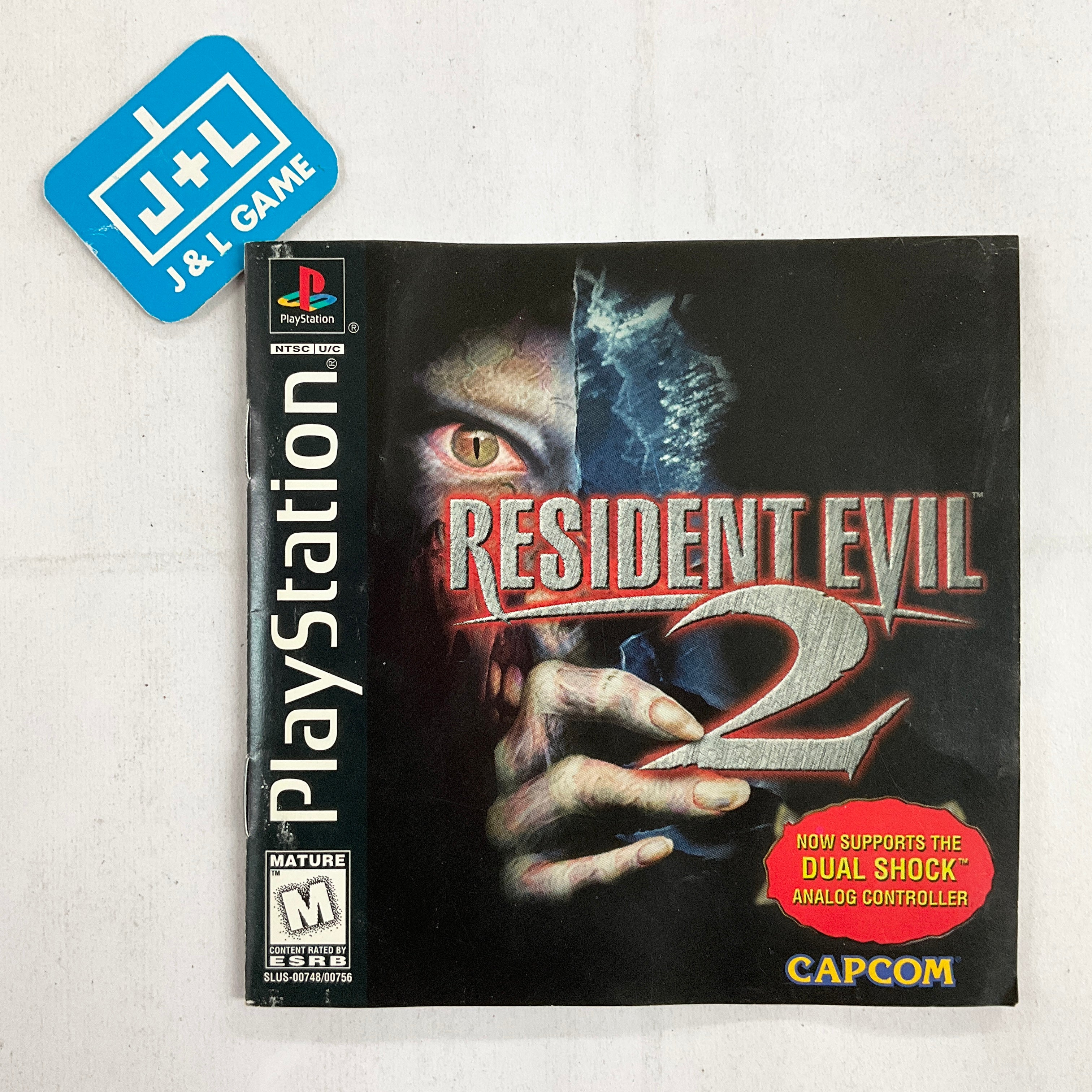 Resident Evil 2 (Dual Shock) - (PS1) PlayStation 1 [Pre-Owned] Video Games Capcom   