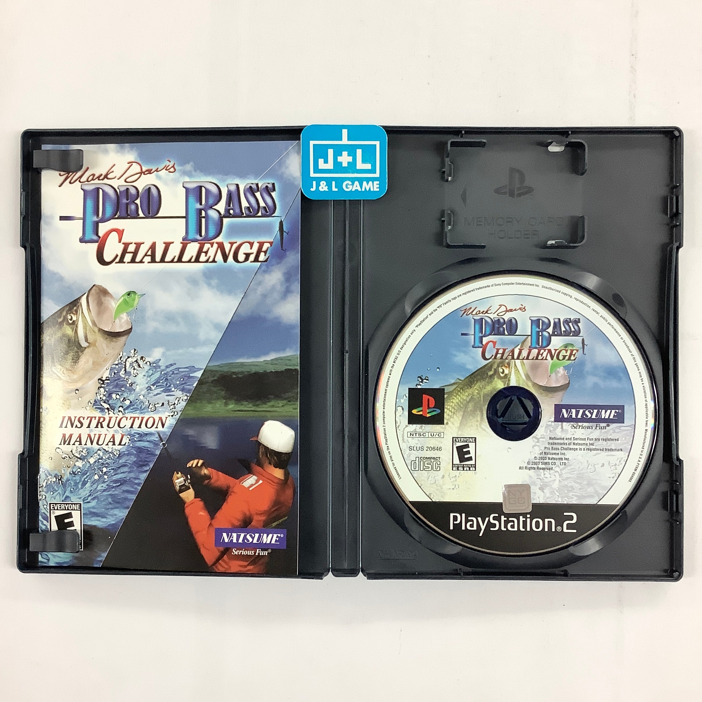 Mark Davis Pro Bass Challenge - (PS2) PlayStation 2 [Pre-Owned] Video Games Natsume   