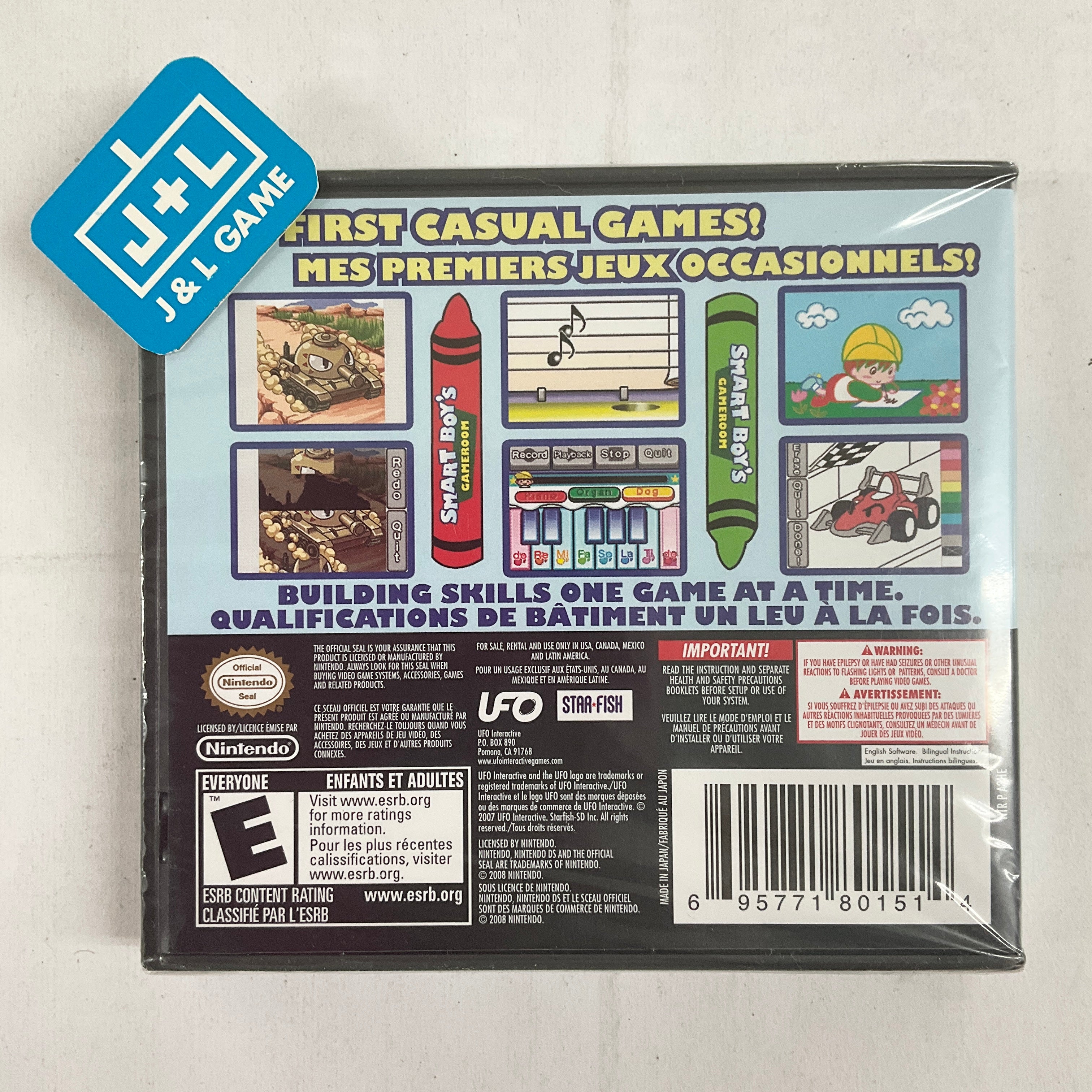 Smart Boy's Gameroom - (NDS) Nintendo DS Video Games UFO Interactive   