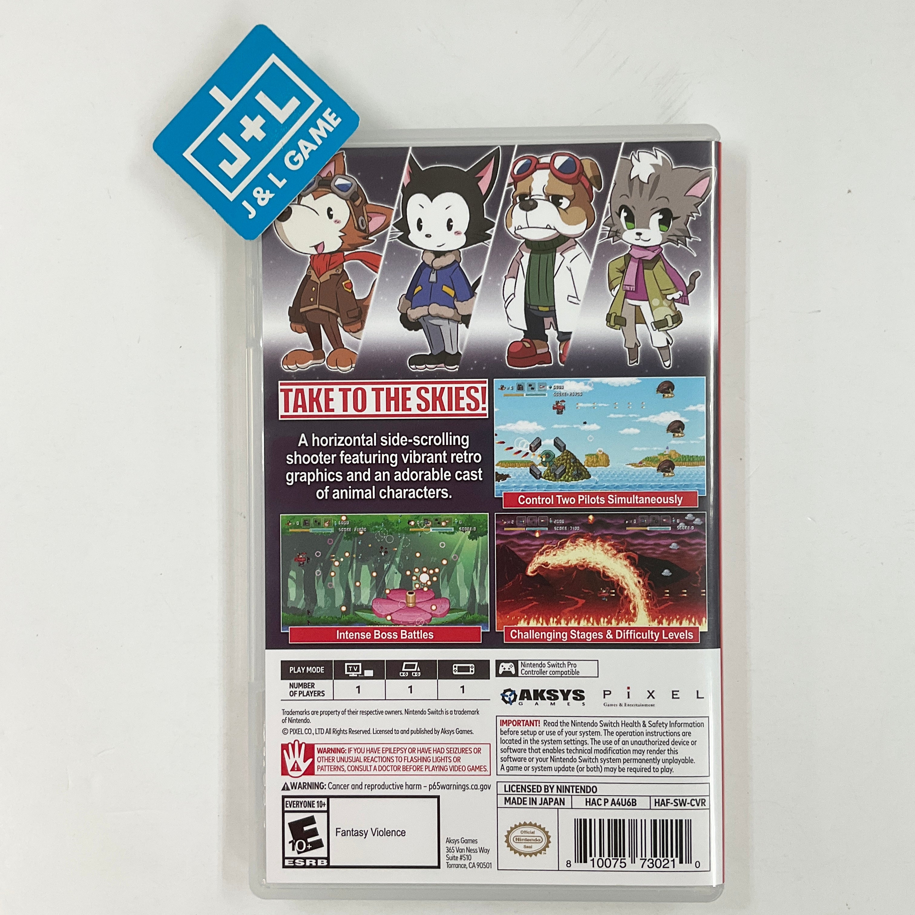 Horgihugh and Friends - (NSW) Nintendo Switch [Pre-Owned] Video Games Aksys Games   