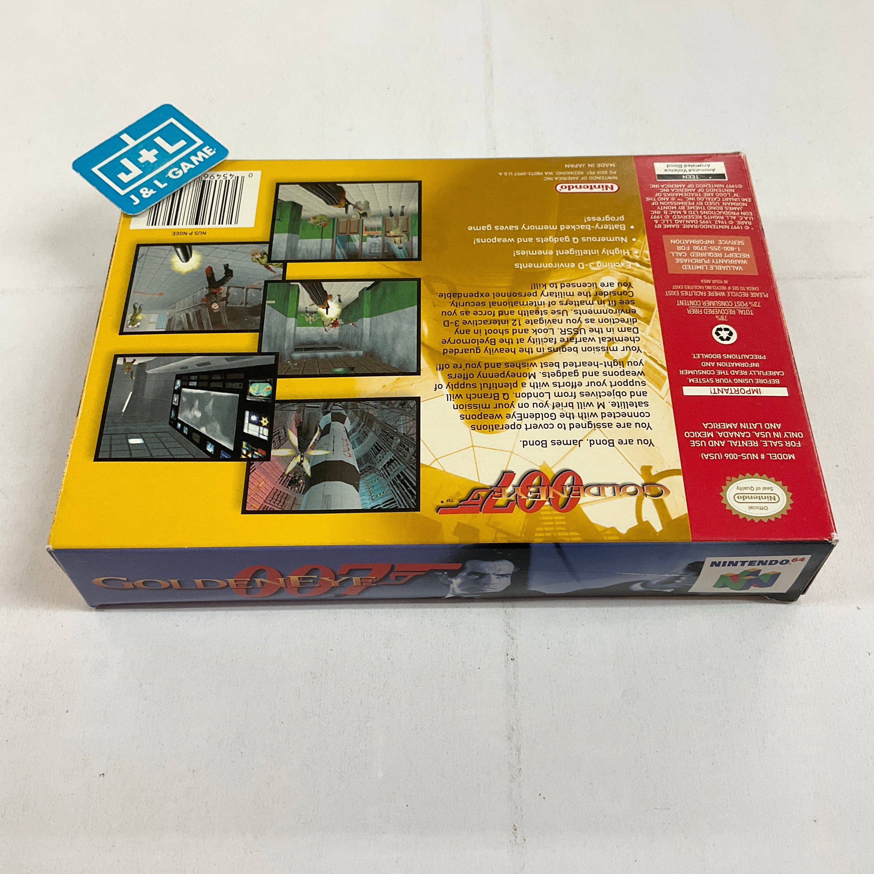 GoldenEye 007 - (N64) Nintendo 64 [Pre-Owned] Video Games Nintendo   