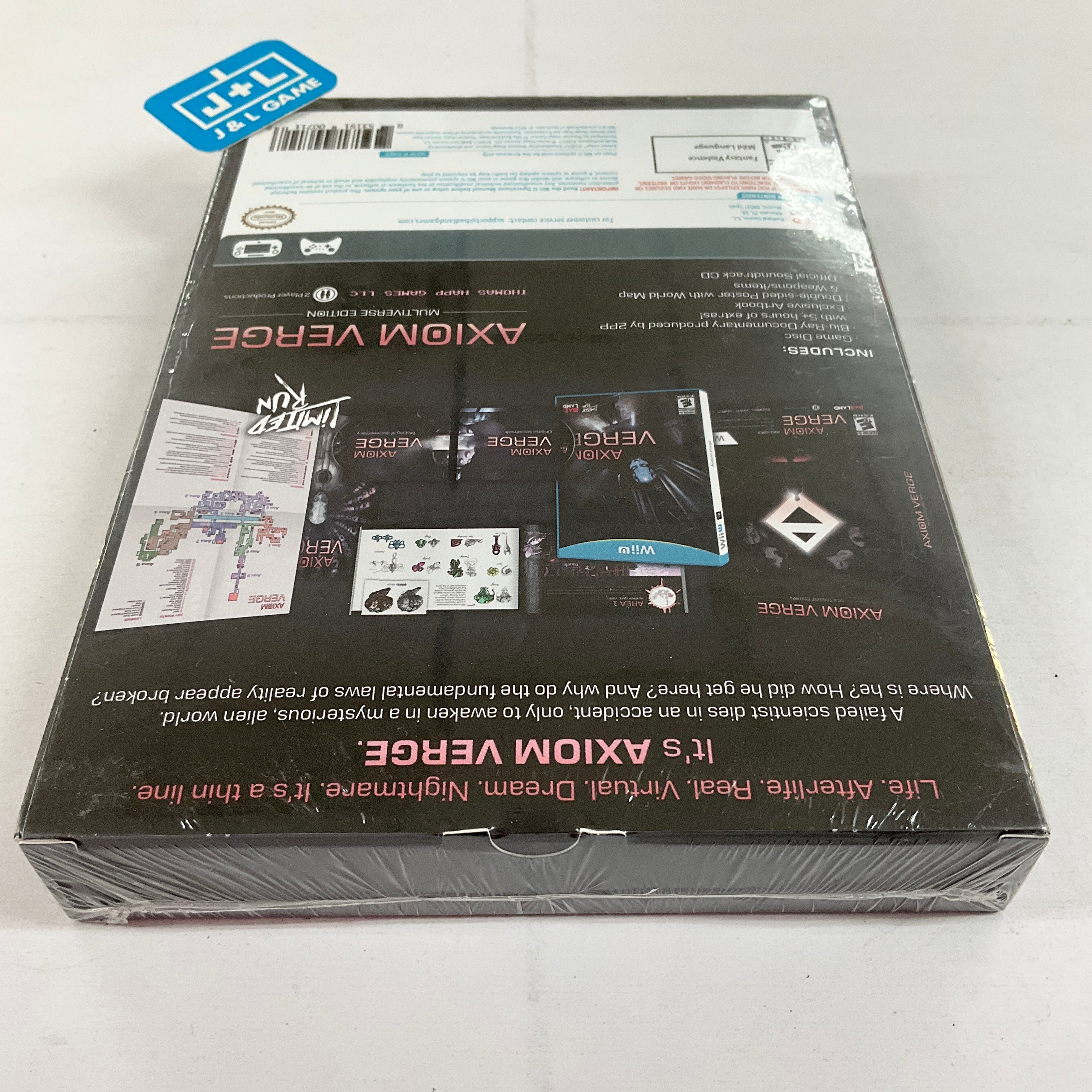 Axiom Verge Multiverse Edition (Limited Run) - (WiiU) Nintendo Wii U Video Games Honbeanify dfb   