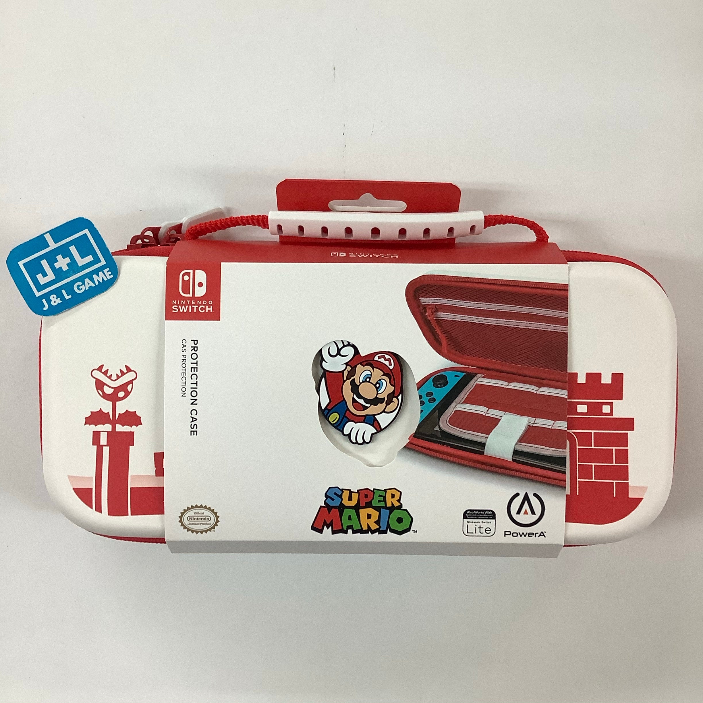 PowerA Protection Case (Mario Red/White) - (NSW) Nintendo Switch Accessories PowerA   